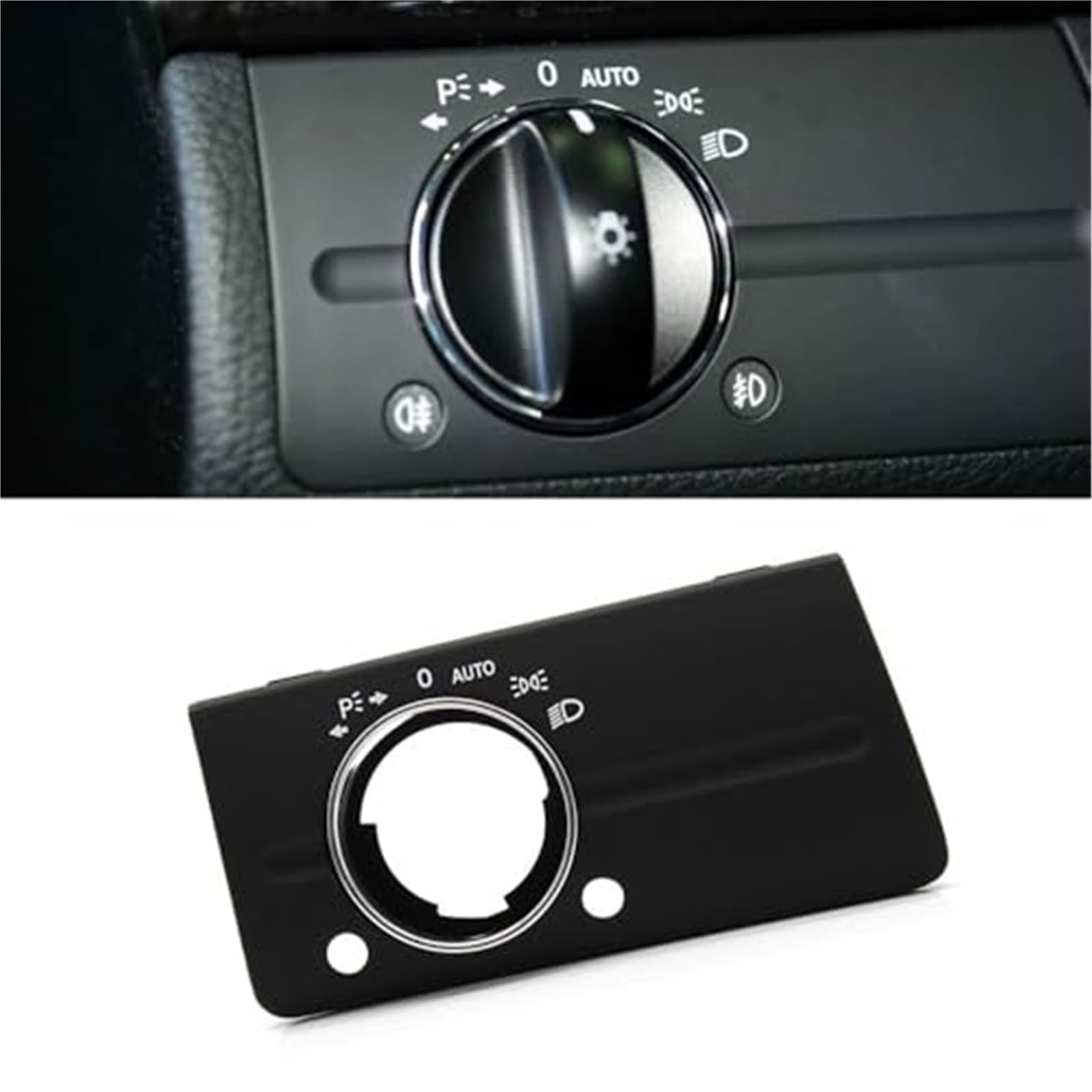 Pexorin Armaturenbrett-Frontscheinwerferschalter-Abdeckungsverkleidungsverkleidung, Ersatz for Mercedes, for Benz, W211 E-Klasse 320 350 550 2003 2004 2005 2006 2007 2008 Scheinwerfer-Kippschalter(BLA Pexorin Armaturenbrett-Frontscheinwerferschalter-Abdeckungsverkleidungsverkleidung, Ersatz for Mercedes, for Benz, W211 E-Klasse 320 350 550 2003 2004 2005 2006 2007 2008 Scheinwerfer-Kippschalter(BLA von Pexorin