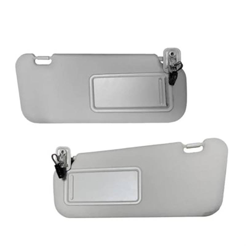 Pexorin Auto-Frontscheiben-Sonnenblende, Sonnenschutz-Abdeckung mit Make-up-Spiegel, for Mazda, 3 2010–2013(Grey 1pair) von Pexorin