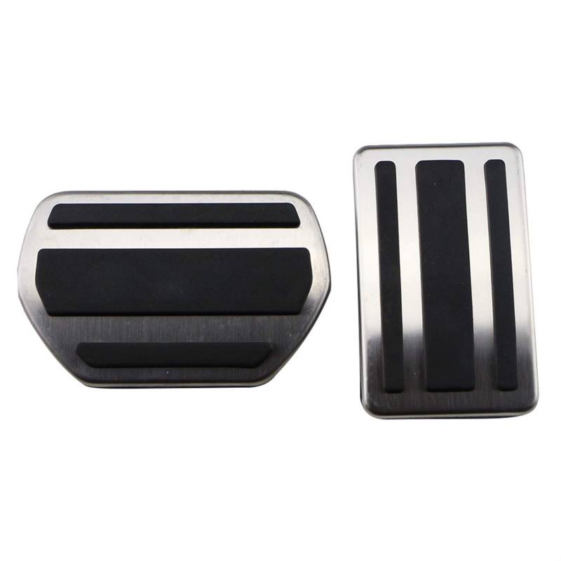 Pexorin Auto-Gaspedal Bremskupplungspedal, for Peugeot 508, for Citroen C5 2012-2014 C6 Fußstützenpedale Plattenabdeckung Autozubehör(at 2 Pcs) von Pexorin