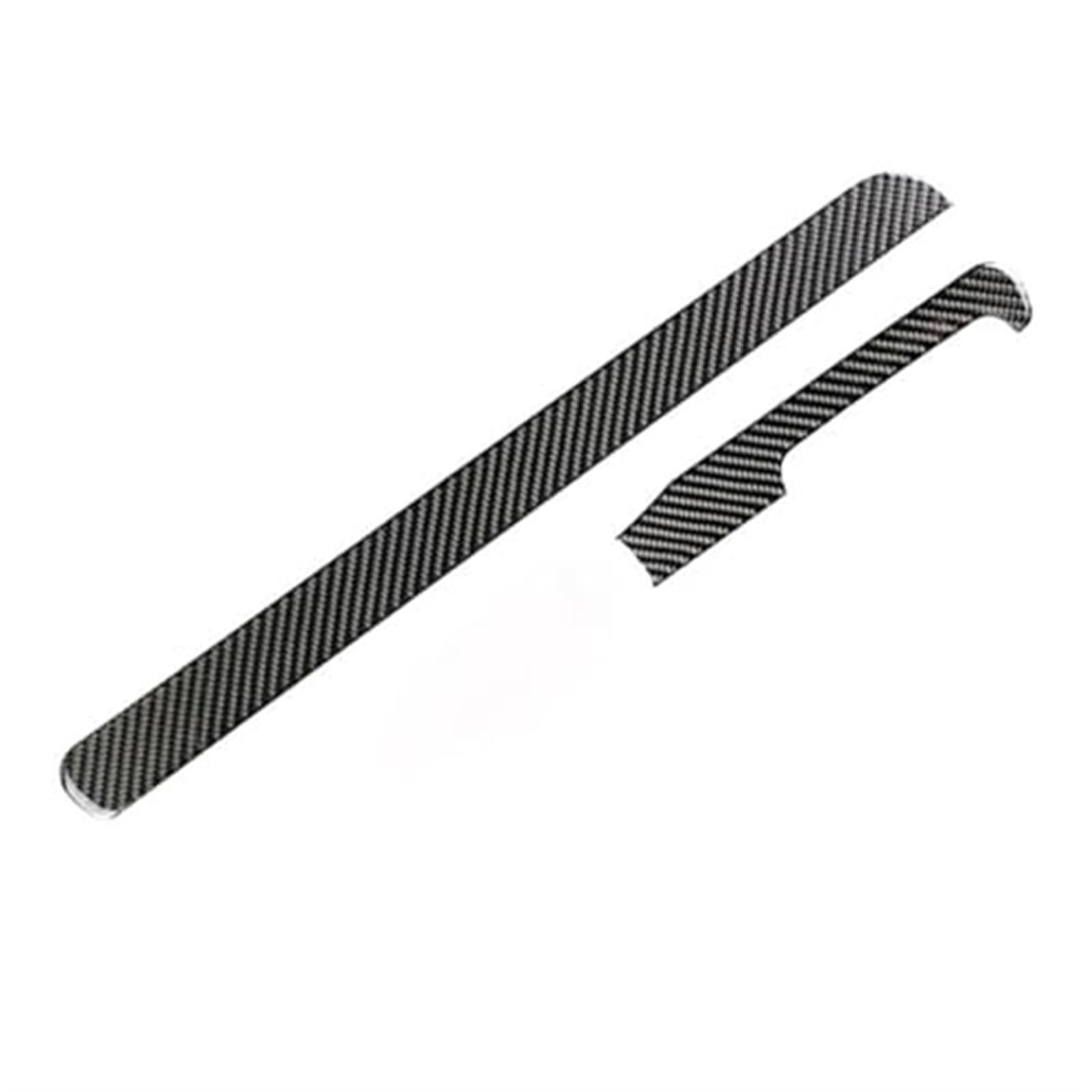 Pexorin Auto-Innenraumverkleidung aus Kohlefaser for die Mittelkonsole des Armaturenbretts, for Golf 6 MK6 2010 2011 2012 2013 Armaturenbrett-Dekorstreifen(Black RHD) von Pexorin