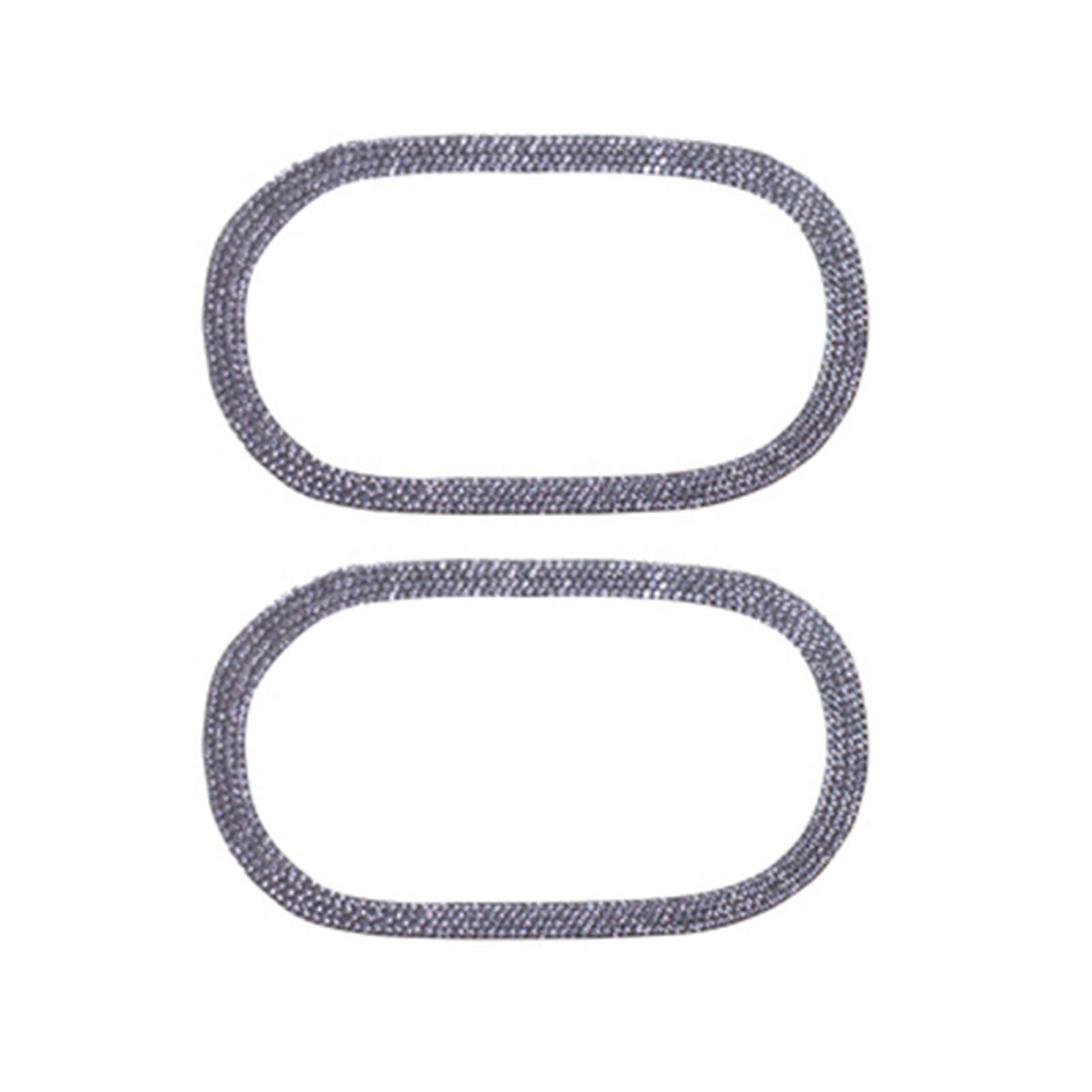 Pexorin Auto-Innentürgriff-Abdeckungsaufkleber, 3D-Strass, for Smart, Fortwo Forfour 453, Bohrdiamant-Dekorationsaufkleber Autotür-Dekorationsaufkleber(Door Bowl Cover) von Pexorin