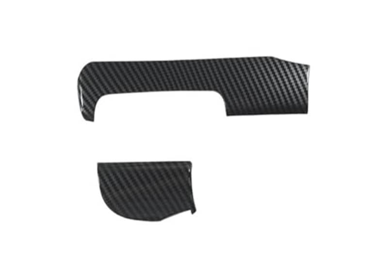 Pexorin Auto-Innenverkleidung, for Golf, 6, for MK6, for GTI 2008-2013 Car Center Control Armaturenbrett Panel Streifen Abdeckung Verkleidung Innenzubehör ABS Carbon Fiber Grain Car Center Console Tri von Pexorin