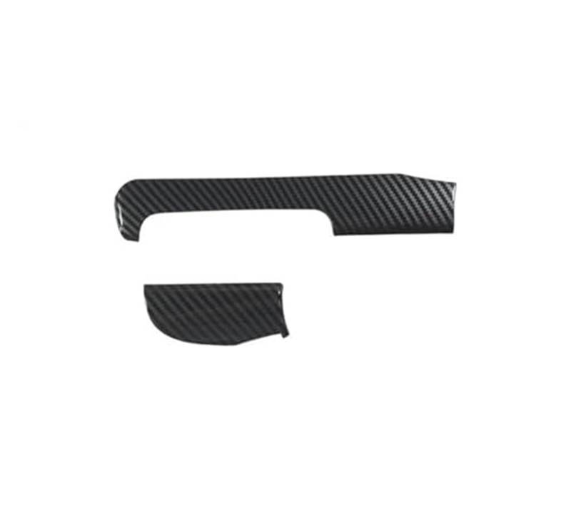 Pexorin Auto-Innenverkleidungsstreifen LHD, for Golf, 6 MK6, for GTI 2008 2009 2010-2013 ABS-Kohlefaser-Textur Auto-Mittelkonsole Armaturenbrett-Panel-Streifen Abdeckung Schutzverkleidung Auto-Dekorst von Pexorin