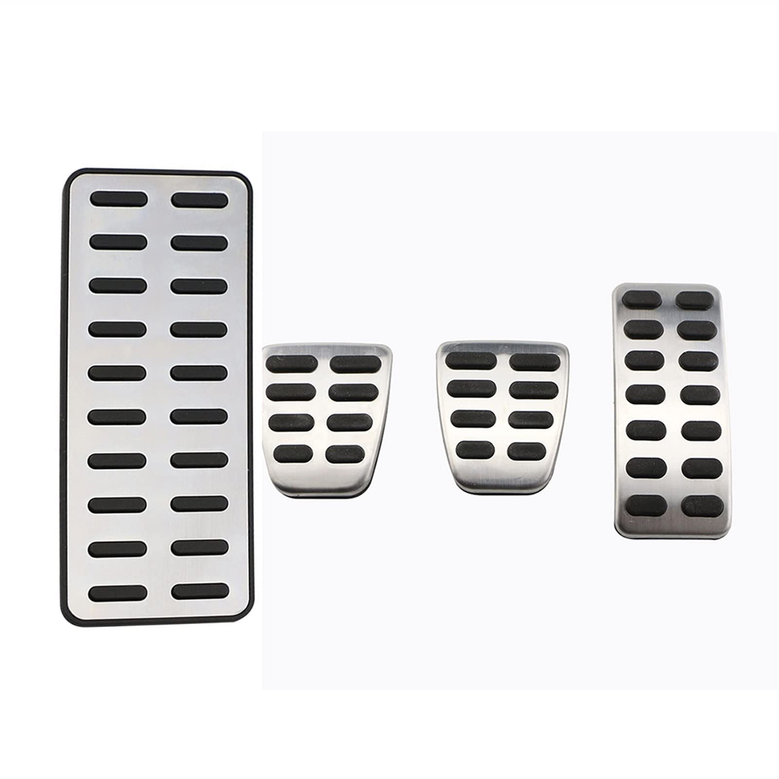 Pexorin Auto Kraftstoff Bremse Fuß Pedale Rest Pedal, for Hyundai, for Ix25 Creta, for Accent, for Verna, for Solaris, for Kia K2 Rio Soul KX3(Rest and MT) von Pexorin