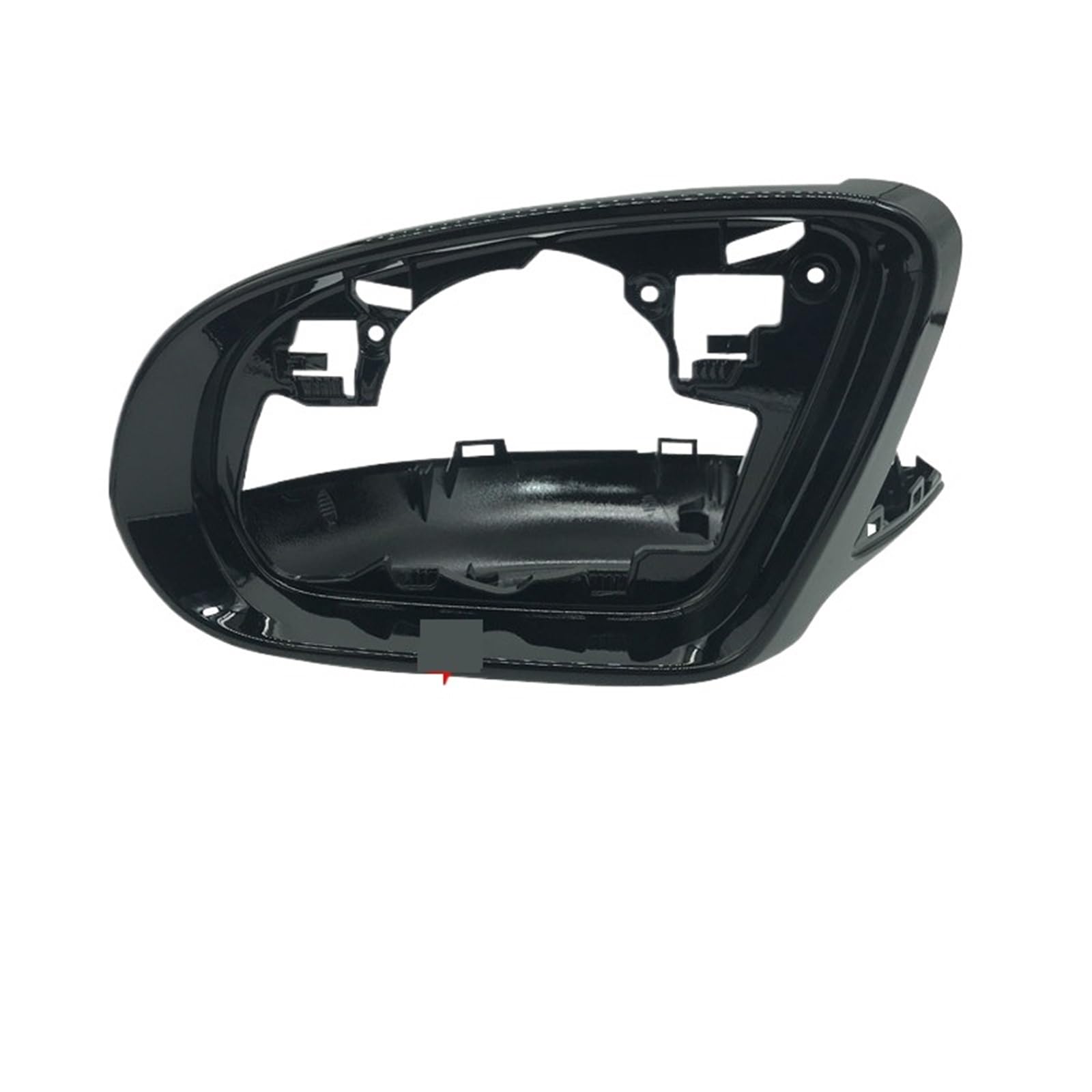 Pexorin Auto LHD Außenspiegel Rahmen Ziergehäuse Schwarz E Klasse W213 W238 2016 2017 2018 2019 Auto-Außenspiegelrahmen(One Hole Left) von Pexorin