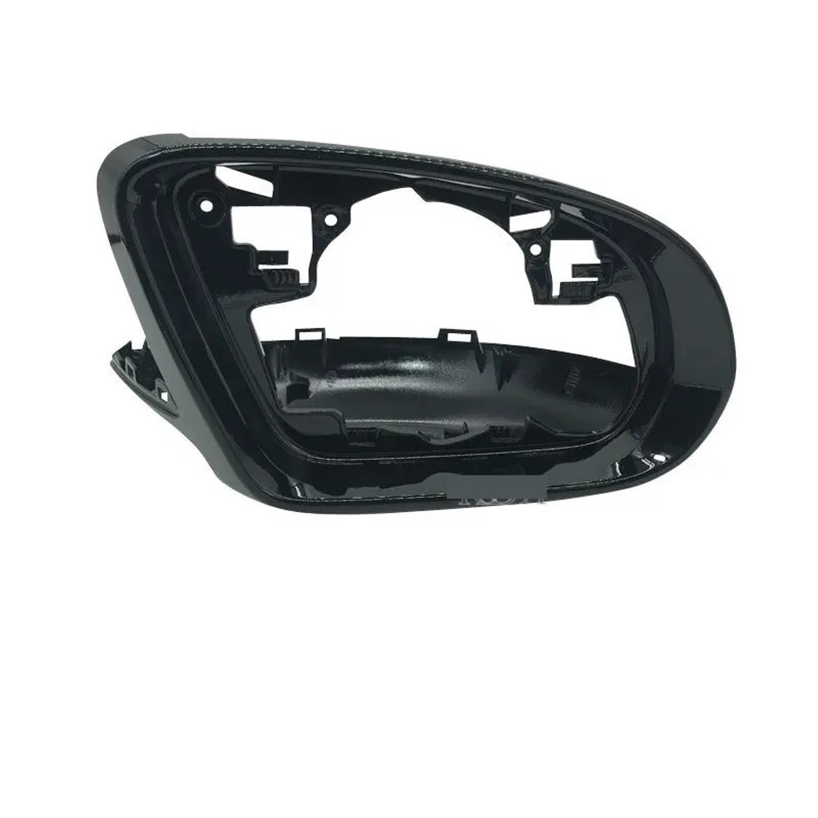 Pexorin Auto LHD Außenspiegel Rahmen Ziergehäuse Schwarz E Klasse W213 W238 2016 2017 2018 2019 Auto-Außenspiegelrahmen(One Hole Right) von Pexorin