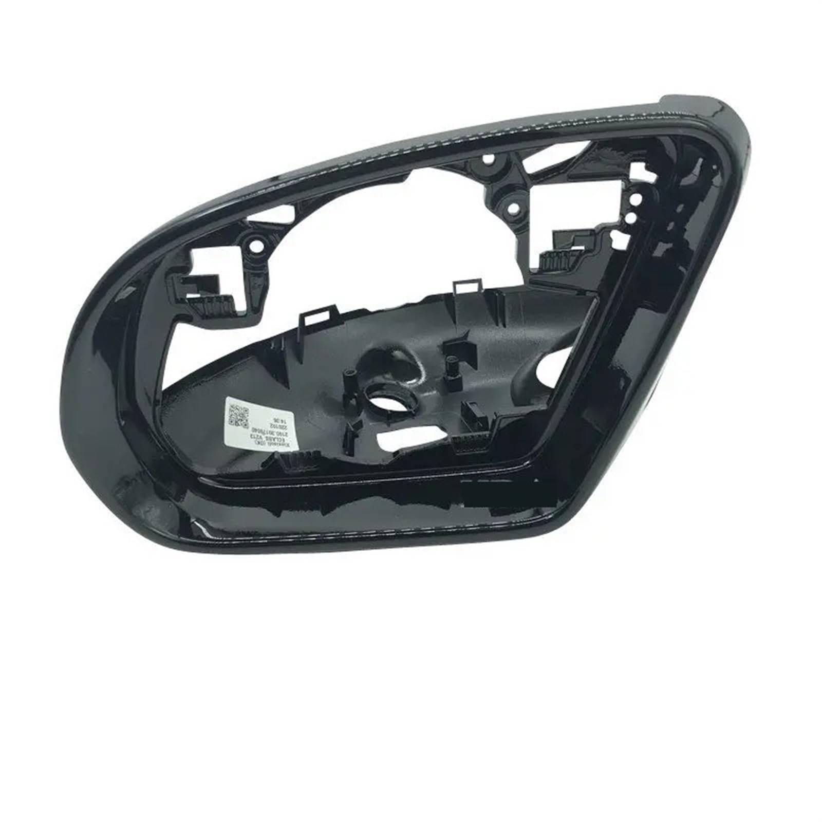 Pexorin Auto LHD Außenspiegel Rahmen Ziergehäuse Schwarz E Klasse W213 W238 2016 2017 2018 2019 Auto-Außenspiegelrahmen(Two Hole Left) von Pexorin