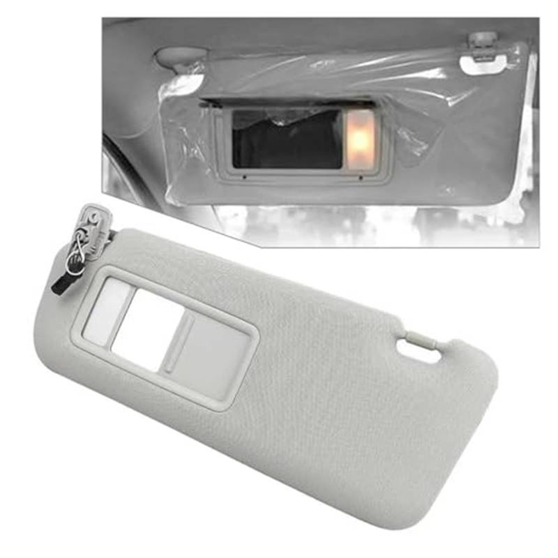 Pexorin Auto Linke Sonnenblende Sunproof Shield Sonnenschutzspiegel grau, for Mazda, for CX-9 for CX9 2010-2015 TDY169320 von Pexorin