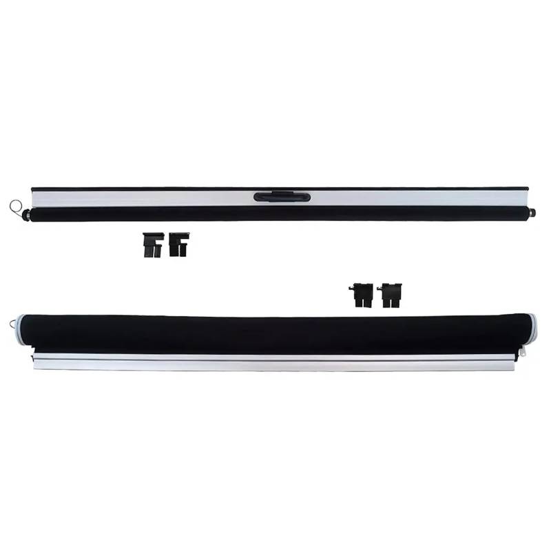 Pexorin Auto-Panorama-Schiebedach-Sonnenschutz-Vorhang-Abdeckungsbaugruppe, for Audi, Q7 2007 2008 2009 2010 2011 2012 2013 2014 2015 vorne und hinten Sonnenschutz für Auto-Schiebedach(Black Front x R von Pexorin