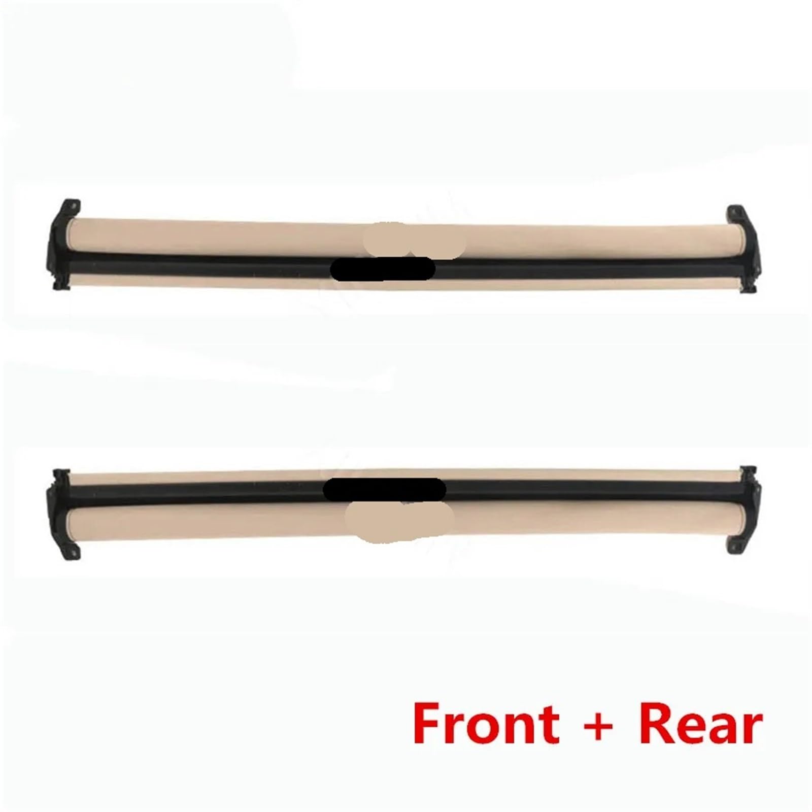 Pexorin Auto-Panorama-Schiebedach-Sonnenschutz-Vorhang-Abdeckungsbaugruppe 54107409185/88/89, for BMW, 7er G12 vorne und hinten Sonnenschutz für Auto-Schiebedach(Beige Front x Rear) von Pexorin