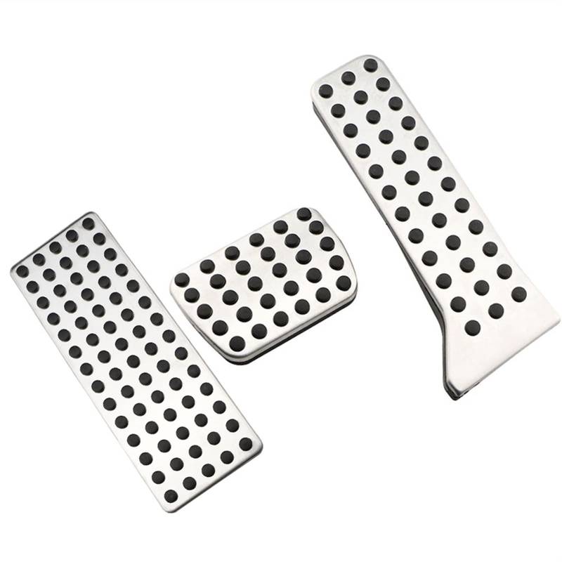 Pexorin Auto-Pedalabdeckung, for Mazda, 3 6 CX-5 CX5 CX-3 2017 2018 2019 CX-8 CX-9 Axela ATENZA Gaspedal Fußstütze Pedal Bremse Kupplungsbelag(at with Rest) von Pexorin