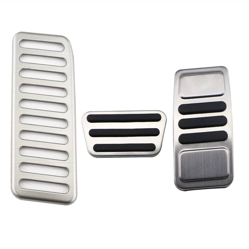 Pexorin Auto Pedale Pad, for Ford, for Mustang, 2015 2016 2017 2018 2019 2020 2021 Auto Bremse Fußstütze Pedal Abdeckung Zubehör(at with Rest) von Pexorin