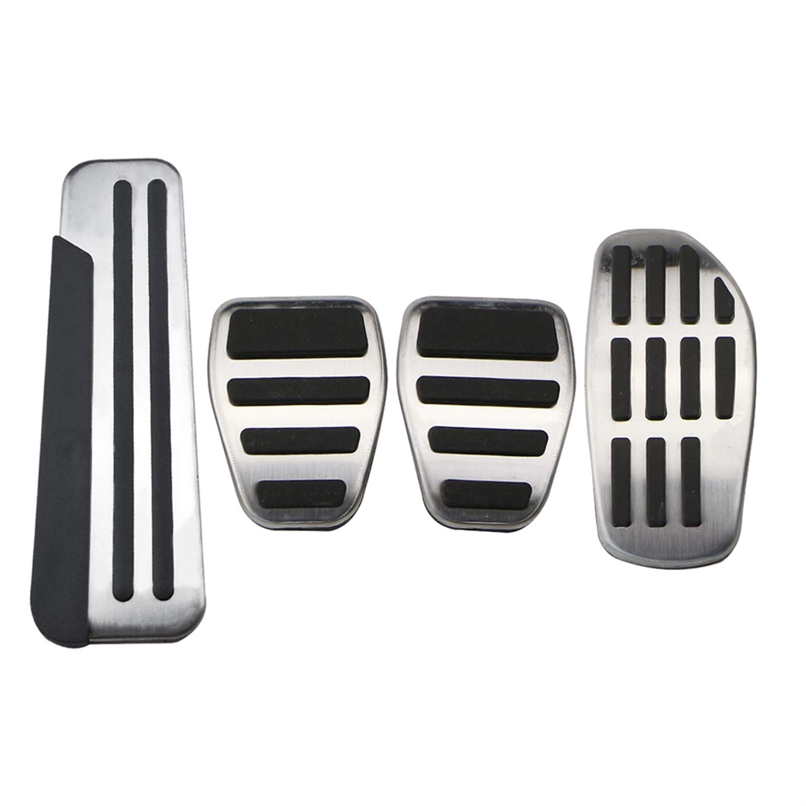 Pexorin Auto Pedale Rest Pad Matten Kraftstoff Bremspedal Abdeckung, for Renault, Captur Kaptur 2019 2020 at MT Zubehör(MT with Rest) von Pexorin