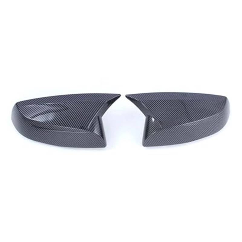 Pexorin Auto-Rückspiegel-Abdeckkappe, Kohlefaser-Seitentürspiegel-Abdeckungsverkleidung, for Toyota, Tacoma 2016 2017 2018 2019, for RAV4, 2019 2020, Außenspiegel-Ersatzteile Auto-Außenspiegelabdeckun von Pexorin