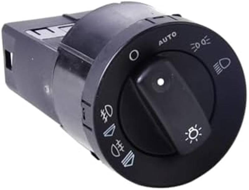 Pexorin Auto-Scheinwerferschalter, for A4 B6 B7 2002-2004 2005 2006 2007 2008 Auto-Front-Auto-Funktion Scheinwerfer-Nebelscheinwerfer-Schaltersteuerung 8E0941531D Scheinwerfer-Kippschalter von Pexorin