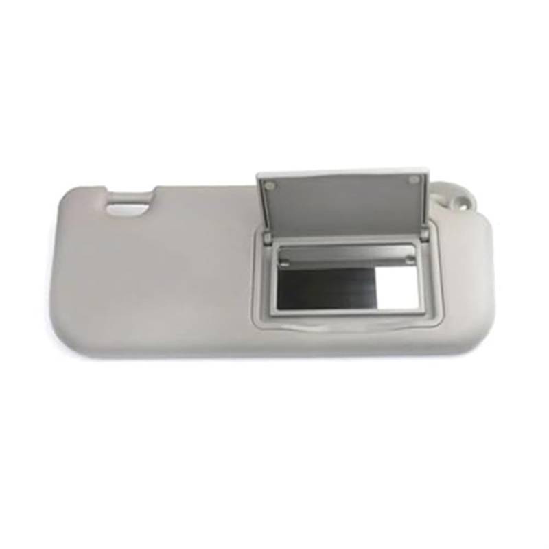 Pexorin Auto Visier Sonnenschutz Innen Auto Front Visier Panel Make-Up Spiegel Fahrer Beifahrerseite Rechts Links(Gray GY-F) von Pexorin