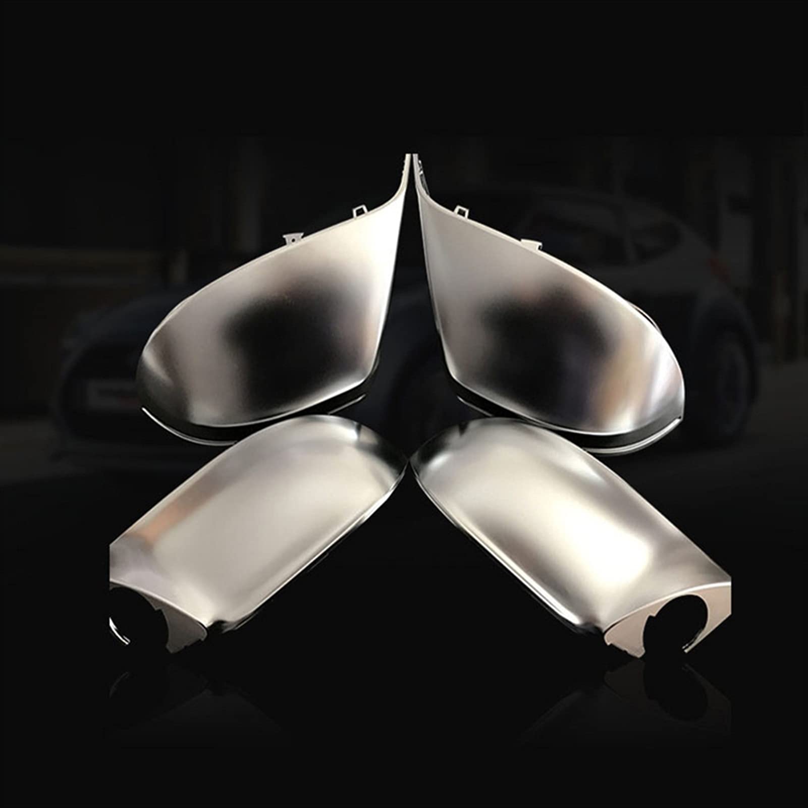 Pexorin Chrome Matt Silver Color Rearview Side Mirror Cap Cover Mirror Case, for, A7 4G 2012-2018 Auto-Seitenspiegelabdeckung Pexorin Chrome Matt Silver Color Rearview Side Mirror Cap Cover Mirror Case, for, A7 4G 2012-2018 Auto-Seitenspiegelabdeckung von Pexorin