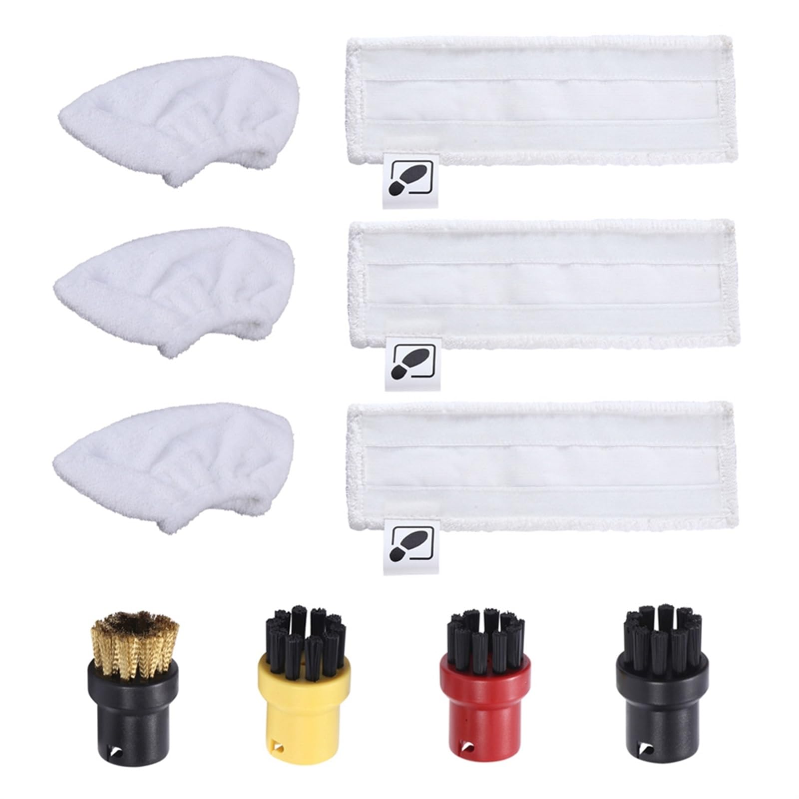 Pexorin Dampfreiniger-Tuch Lappen for Easyfix SC2 SC3 SC4 SC5 Dampfreiniger Mikrofaser-Bodenwäschepads Kupferbürsten Dampfreiniger-Ersatzset Pexorin Dampfreiniger-Tuch Lappen for Easyfix SC2 SC3 SC4 SC5 Dampfreiniger Mikrofaser-Bodenwäschepads Kupferbürsten Dampfreiniger-Ersatzset von Pexorin