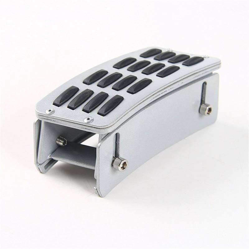Pexorin EIN Satz erhöhen Bremsfußstützenpedale Autopedalabdeckung Autozubehör, for Jeep, Wrangler ab 2007 Auto-Styling von Pexorin
