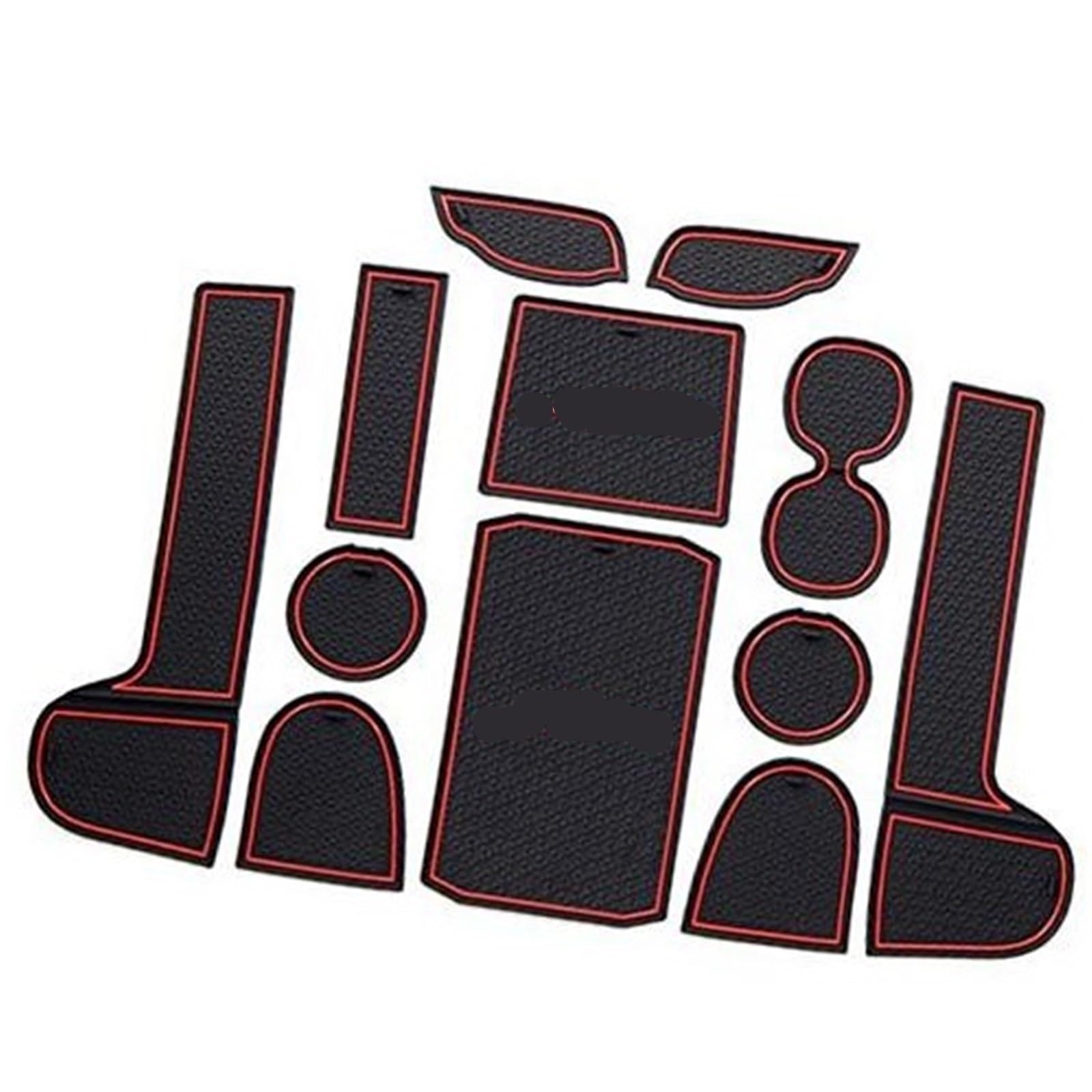 Pexorin Eclipse Cross Gummimatten Innen, Autozubehör Gummimatten Antirutschmatten, for Getränkehalter Mittelkonsole Armlehne Türschlitz Anti-Rutsch-Matten-Set für das Armaturenbrett Pexorin Eclipse Cross Gummimatten Innen, Autozubehör Gummimatten Antirutschmatten, for Getränkehalter Mittelkonsole Armlehne Türschlitz Anti-Rutsch-Matten-Set für das Armaturenbrett von Pexorin