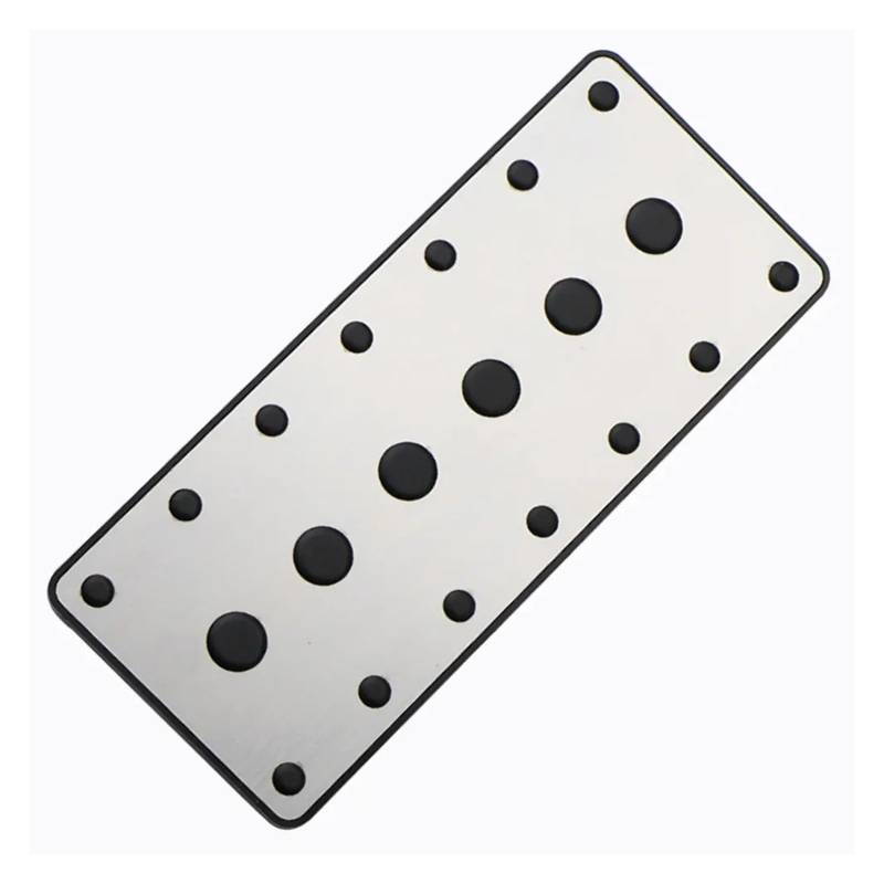 Pexorin Edelstahl Auto Gaspedal Kraftstoff Gas Bremse Fußstütze Pedal Pad Abdeckung, for Toyota, C-HR CHR 2016-2023 at Zubehör(1Pc Rest) von Pexorin