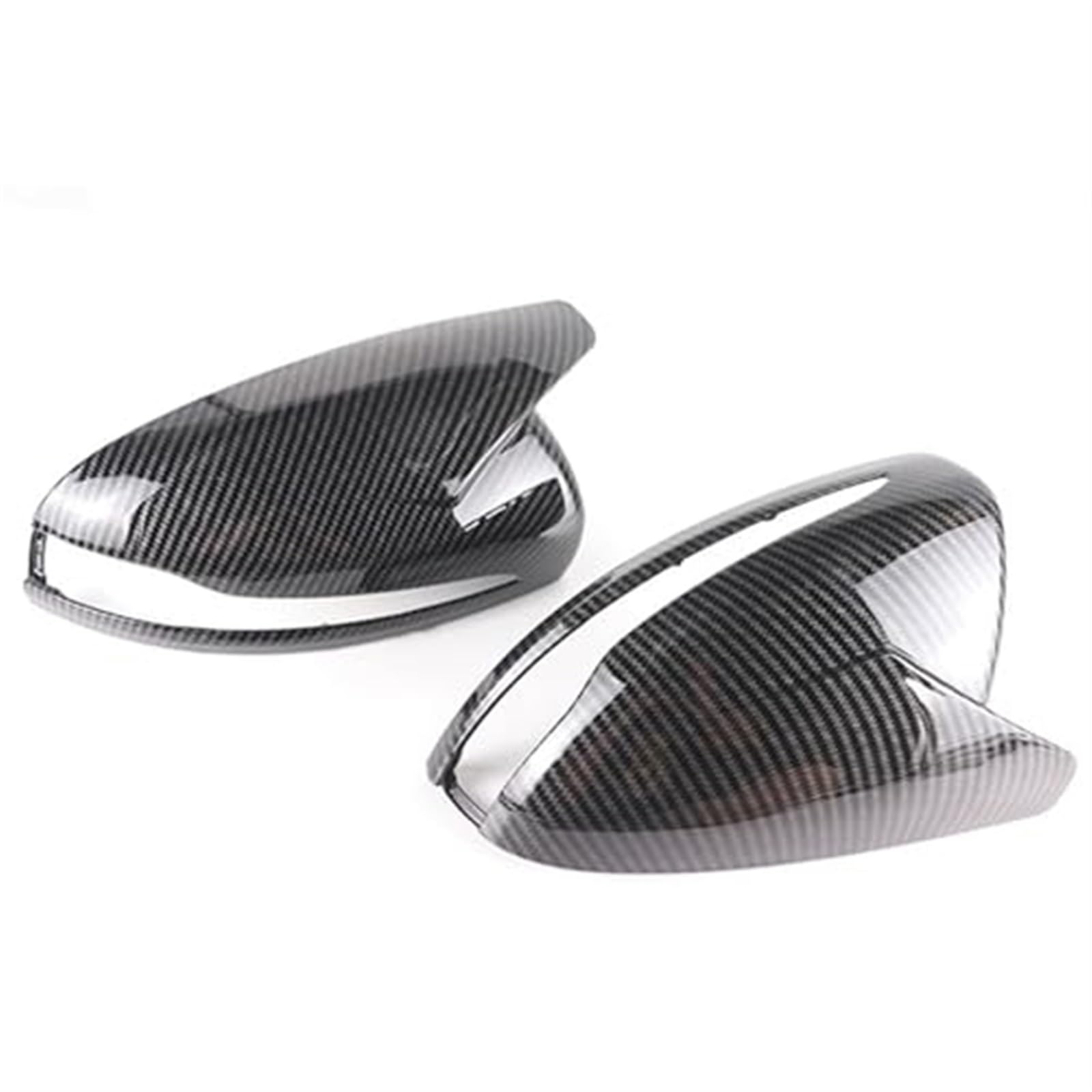 Pexorin Ersatz-Seitenspiegel-Abdeckkappen in Carbonschwarz, LHD, for, for, C GLC SE-Klasse W205 X253 W222 W213 W238, Ersatzteile for Außenspiegel Auto-Außenspiegelabdeckung(Black Carbon Pattern-2) von Pexorin