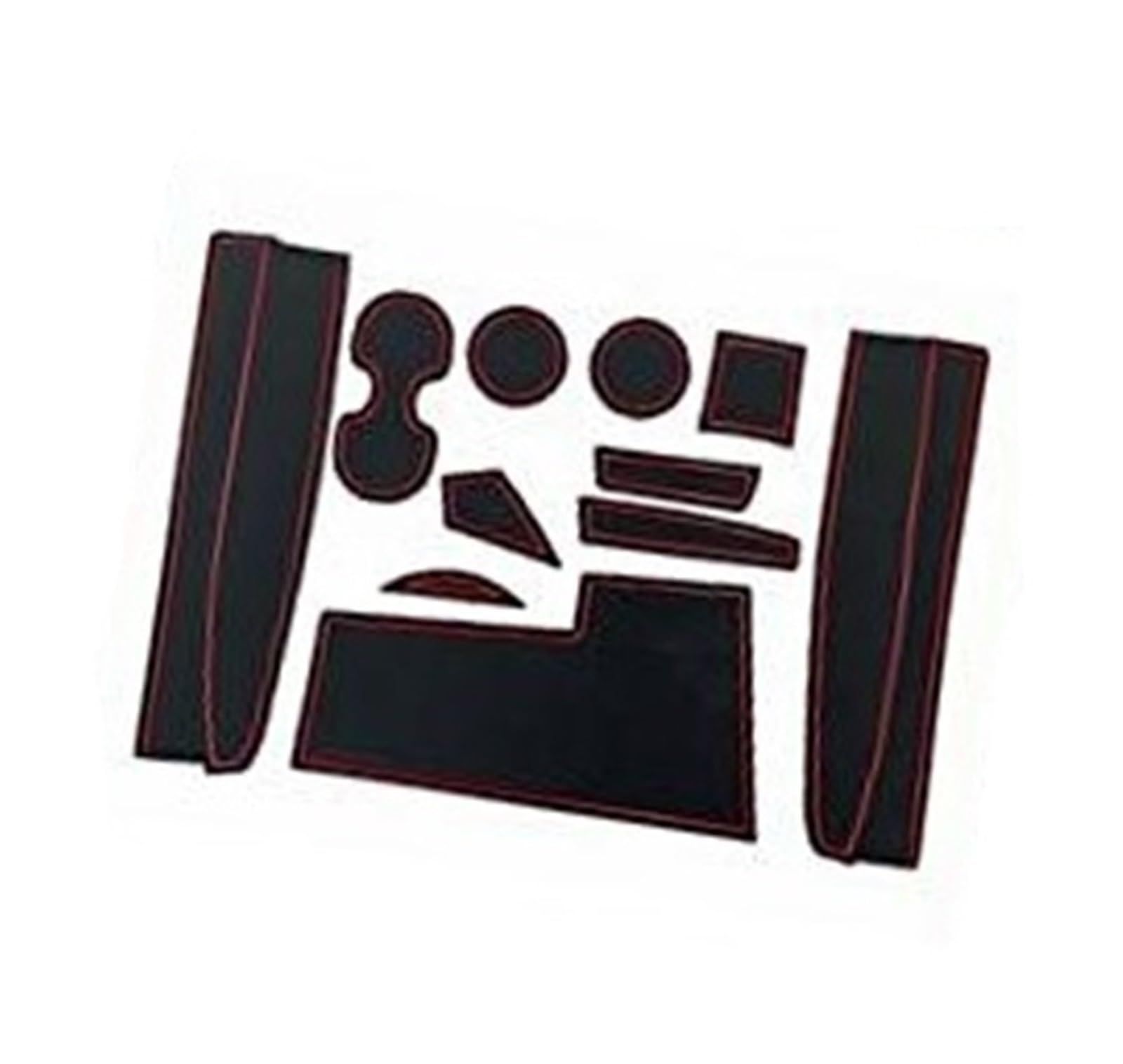 Pexorin For Fiat, 500 Abarth 595 2017-2020 Auto Gummimatten, Abarth 595 Türschlitzmatte Auto Armlehne Getränkehalter Pads Mittelkonsole Antirutschmatten Innenzubehör Gummimatten Anti-Rutsch-Matten-Set Pexorin For Fiat, 500 Abarth 595 2017-2020 Auto Gummimatten, Abarth 595 Türschlitzmatte Auto Armlehne Getränkehalter Pads Mittelkonsole Antirutschmatten Innenzubehör Gummimatten Anti-Rutsch-Matten-Set von Pexorin