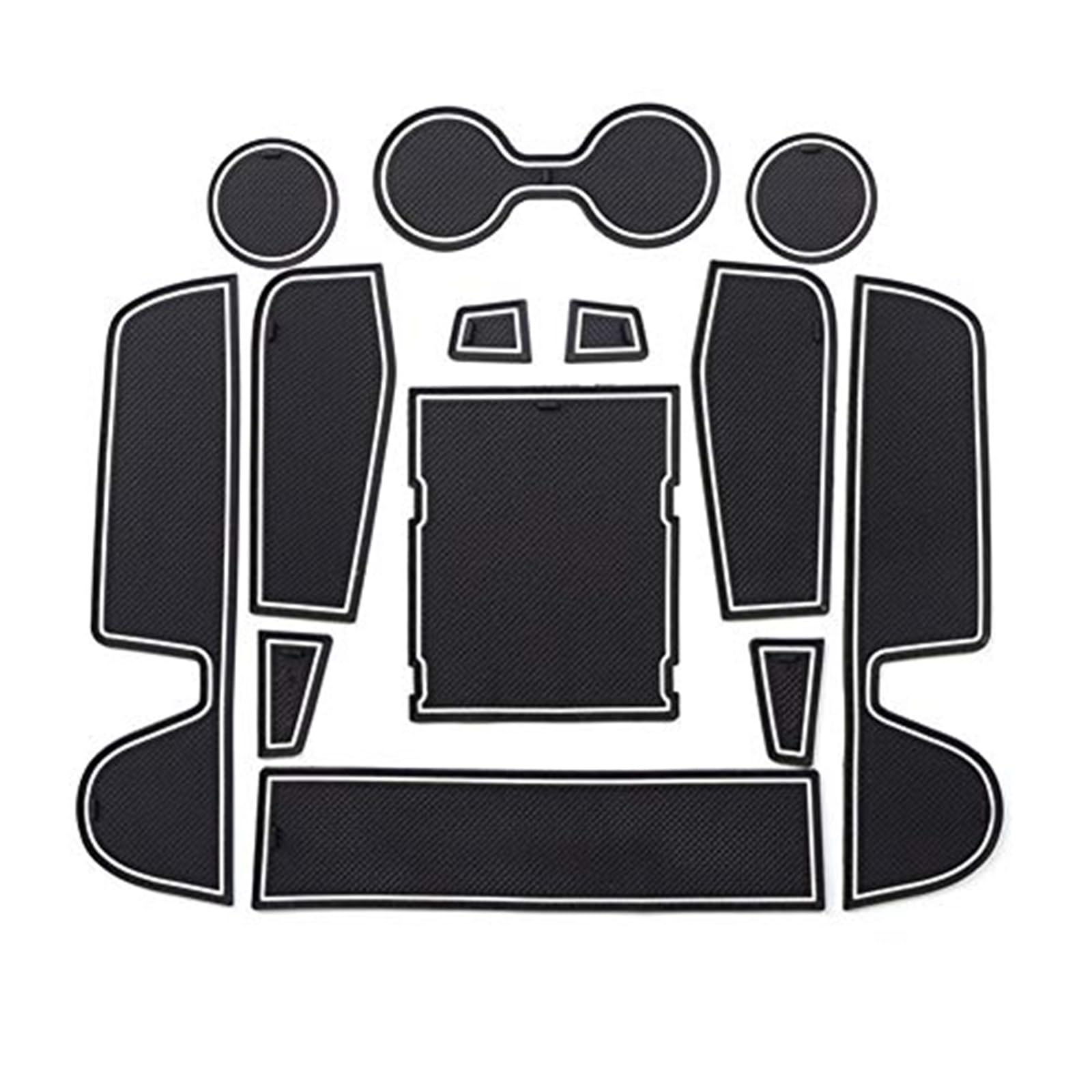 Pexorin For Mazda3 2019-2023 Auto Antirutschmatten, Autotürschlitzmatten Armlehne Getränkehaltermatte Mittelkonsole Gummimatten, Mazda3 Zubehör, 16 Stück/Set Anti-Rutsch-Matten-Set für das Armaturenbr Pexorin For Mazda3 2019-2023 Auto Antirutschmatten, Autotürschlitzmatten Armlehne Getränkehaltermatte Mittelkonsole Gummimatten, Mazda3 Zubehör, 16 Stück/Set Anti-Rutsch-Matten-Set für das Armaturenbr von Pexorin