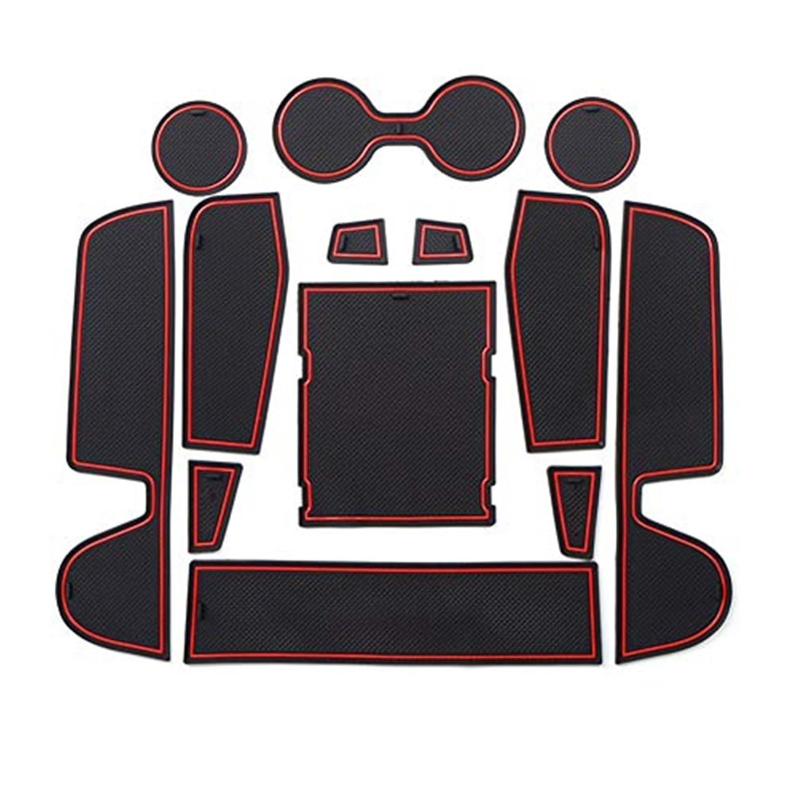 Pexorin For Mazda3 2019-2023 Auto Antirutschmatten, Autotürschlitzmatten Armlehne Getränkehaltermatte Mittelkonsole Gummimatten, Mazda3 Zubehör, 16 Stück/Set Anti-Rutsch-Matten-Set für das Armaturenbr Pexorin For Mazda3 2019-2023 Auto Antirutschmatten, Autotürschlitzmatten Armlehne Getränkehaltermatte Mittelkonsole Gummimatten, Mazda3 Zubehör, 16 Stück/Set Anti-Rutsch-Matten-Set für das Armaturenbr von Pexorin