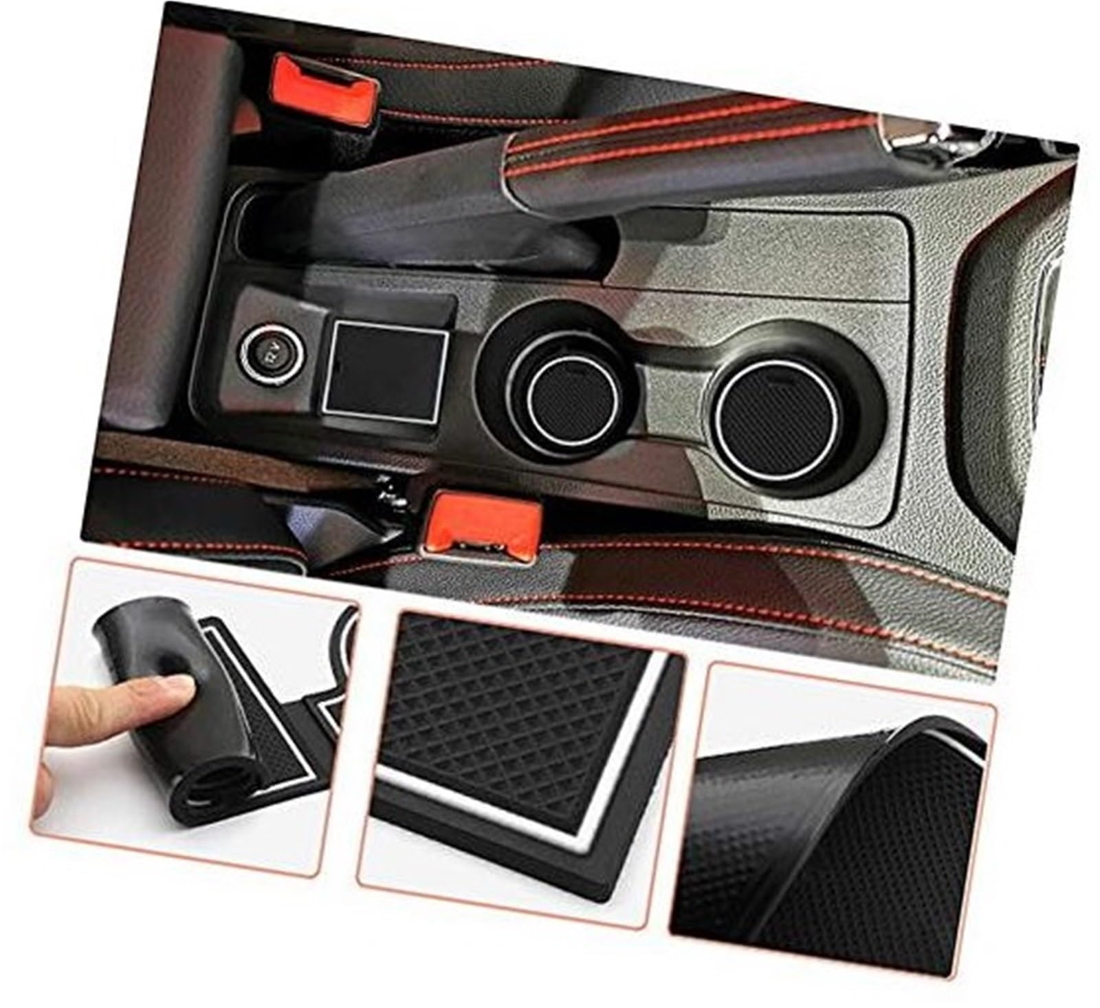 Pexorin For Seat, Ibiza Tipo 6F Auto-Gummimatten, Auto-Türschlitzmatte, Auto-Armlehne, Getränkehaltermatte, Mittelkonsole, rutschfeste Matte, Ibiza Autozubehör, Gummimatte, 9 Stück/Packung Anti-Rutsch Pexorin For Seat, Ibiza Tipo 6F Auto-Gummimatten, Auto-Türschlitzmatte, Auto-Armlehne, Getränkehaltermatte, Mittelkonsole, rutschfeste Matte, Ibiza Autozubehör, Gummimatte, 9 Stück/Packung Anti-Rutsch von Pexorin