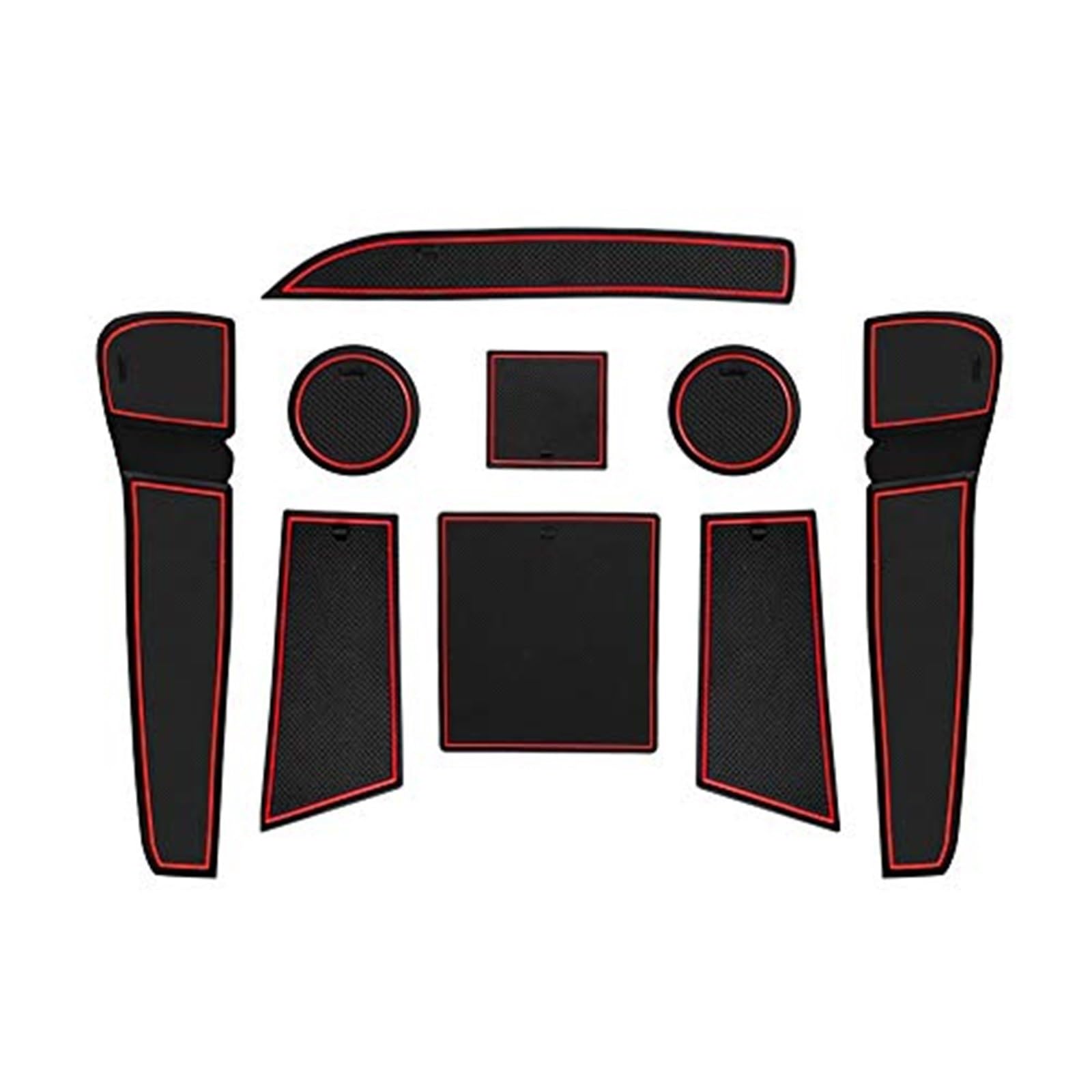 Pexorin For Seat, Ibiza Tipo 6F Auto-Gummimatten, Auto-Türschlitzmatte, Auto-Armlehne, Getränkehaltermatte, Mittelkonsole, rutschfeste Matte, Ibiza Autozubehör, Gummimatte, 9 Stück/Packung Anti-Rutsch Pexorin For Seat, Ibiza Tipo 6F Auto-Gummimatten, Auto-Türschlitzmatte, Auto-Armlehne, Getränkehaltermatte, Mittelkonsole, rutschfeste Matte, Ibiza Autozubehör, Gummimatte, 9 Stück/Packung Anti-Rutsch von Pexorin