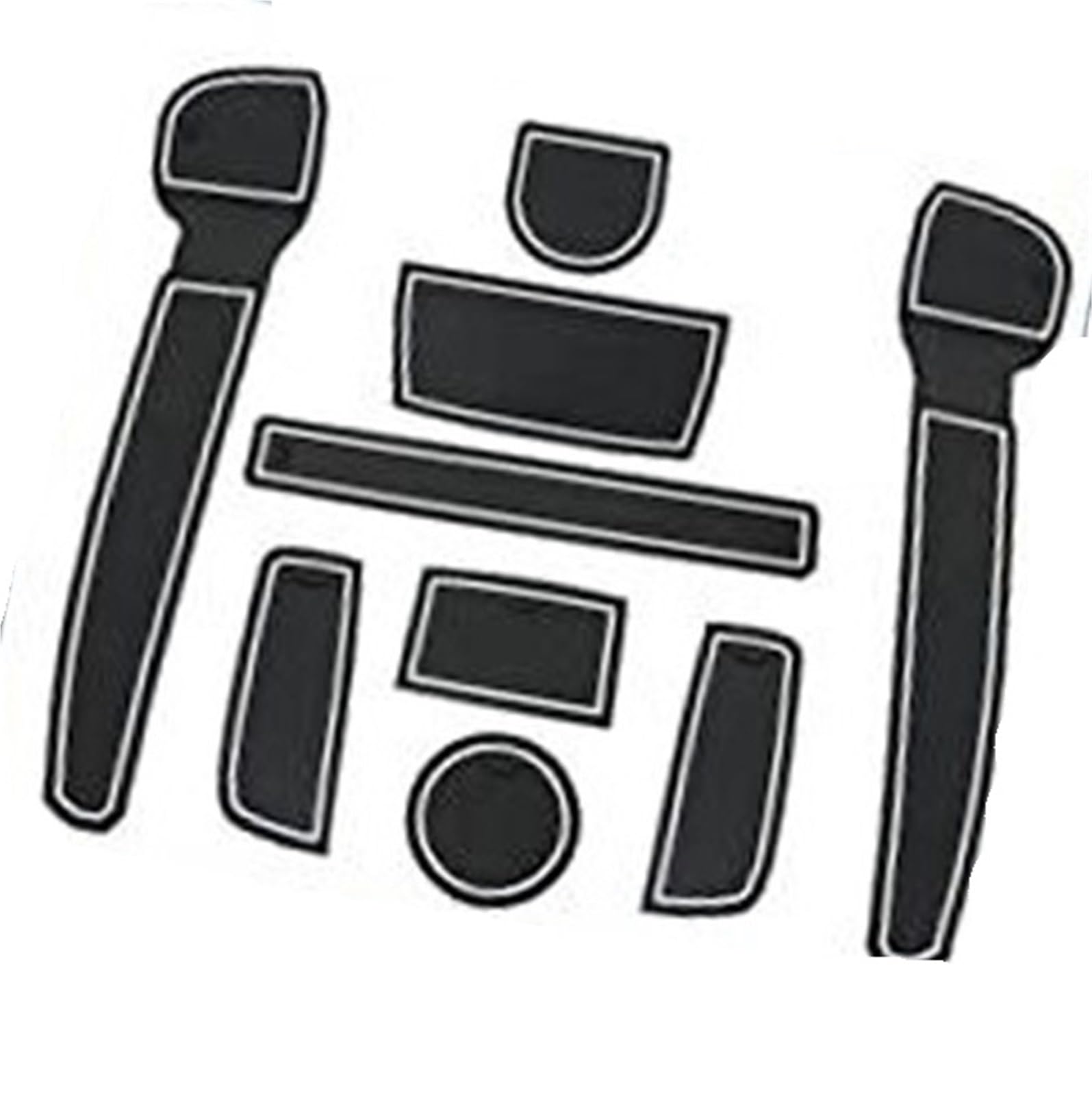 Pexorin For VW, UP GTI, for Seat, MII, for Skoda, Citigo 2013-2024 Auto Gummimatten, for VW, UP Automatten Türschlitzmatte Auto Armlehne Getränkehaltermatte Mittelkonsole Antirutschmatten Gummimatten, Pexorin For VW, UP GTI, for Seat, MII, for Skoda, Citigo 2013-2024 Auto Gummimatten, for VW, UP Automatten Türschlitzmatte Auto Armlehne Getränkehaltermatte Mittelkonsole Antirutschmatten Gummimatten, von Pexorin