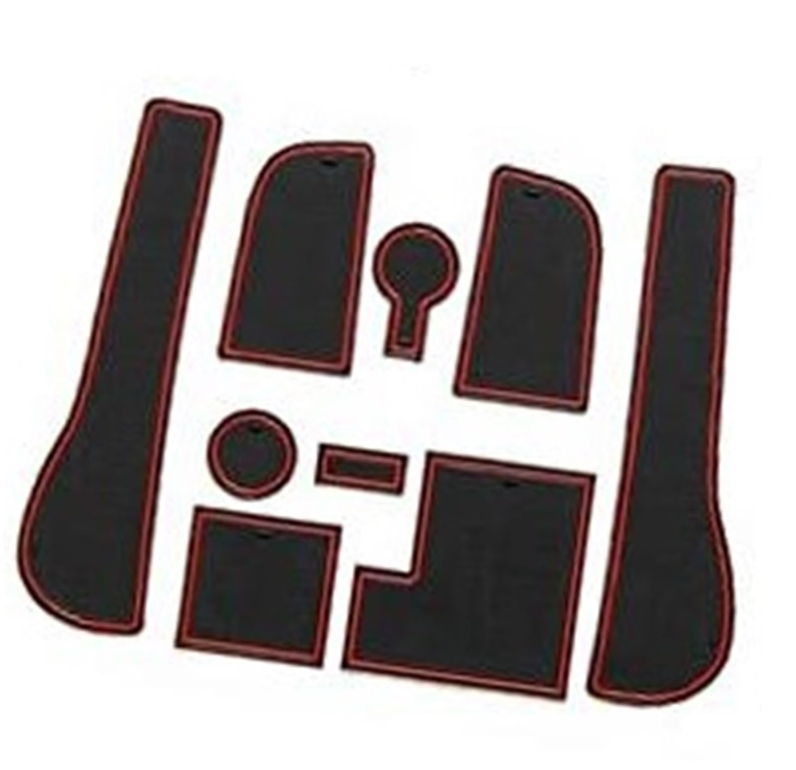 Pexorin For VW, for Golf, 7 GTI R GTI GTE R 2014-2019 Auto Gummimatten, for Golf, 7 Automatten Türschlitzmatte Auto Armlehne Getränkehaltermatte Mittelkonsole Antirutschmatten, for Golf, 7 Zubehör Gum Pexorin For VW, for Golf, 7 GTI R GTI GTE R 2014-2019 Auto Gummimatten, for Golf, 7 Automatten Türschlitzmatte Auto Armlehne Getränkehaltermatte Mittelkonsole Antirutschmatten, for Golf, 7 Zubehör Gum von Pexorin