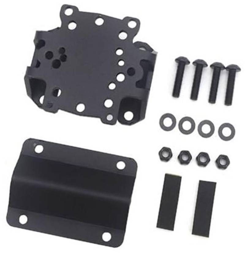 Pexorin GPS Moto Telefon Halterung, for CRF1000L, for CRF 1000 L, for Afrika, for Twin 2018-2020 Handy Navigation Halterung GPS USB Telefon Aufladen Motorrad-Telefonhalterung(Black A) von Pexorin