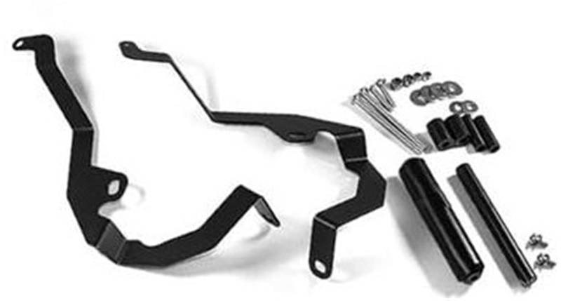 Pexorin GPS Moto Telefon Halterung, for PAN, for America 1250 1250S 2021 2022 Handy Halter Drahtlose USB Ladegerät Motos Navigation GPS Platte Anpassen Halterung Motorrad-Telefonhalterung(Black Bar - von Pexorin