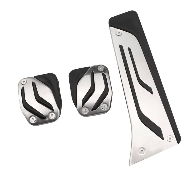 Pexorin Kein Bohren at MT Autopedale Kraftstoffbremse Kupplung Fußstütze Dead Pedal Pad Cover, for, for X3 F25 2011-2017 X4 F26 2014-2017(MT Without Rest) von Pexorin