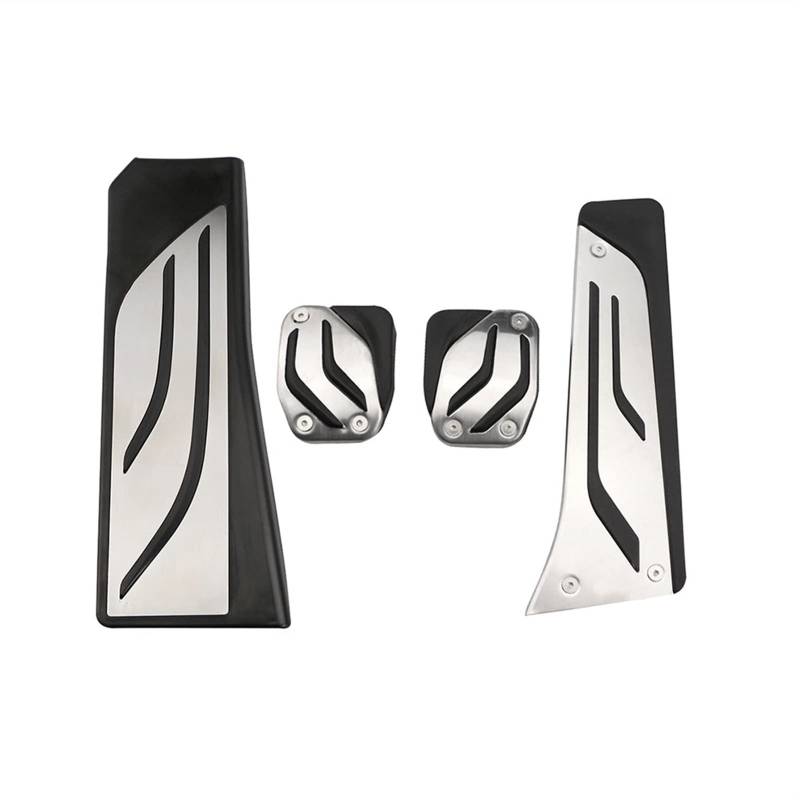 Pexorin Kein Bohren at MT Autopedale Kraftstoffbremse Kupplung Fußstütze Dead Pedal Pad Cover, for, for X3 F25 2011-2017 X4 F26 2014-2017(MT with Rest) von Pexorin