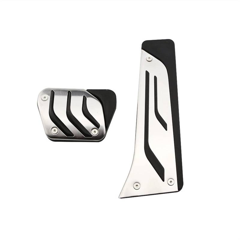 Pexorin Kein Bohren at MT Autopedale Kraftstoffbremse Kupplung Fußstütze Dead Pedal Pad Cover, for, for X3 F25 2011-2017 X4 F26 2014-2017(at Without Rest) von Pexorin