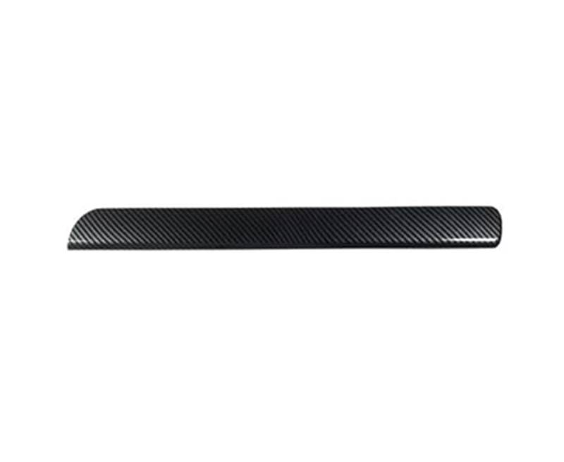 Pexorin LHD, for Golf, 6 MK6, for GTI 2008-2013 ABS-Kohlefaser-Textur Auto-Mittelkonsole Armaturenbrett-Panel-Streifen Abdeckung Schutzverkleidung Auto-Innenformteil Armaturenbrett-Dekorstreifen(BLACK von Pexorin