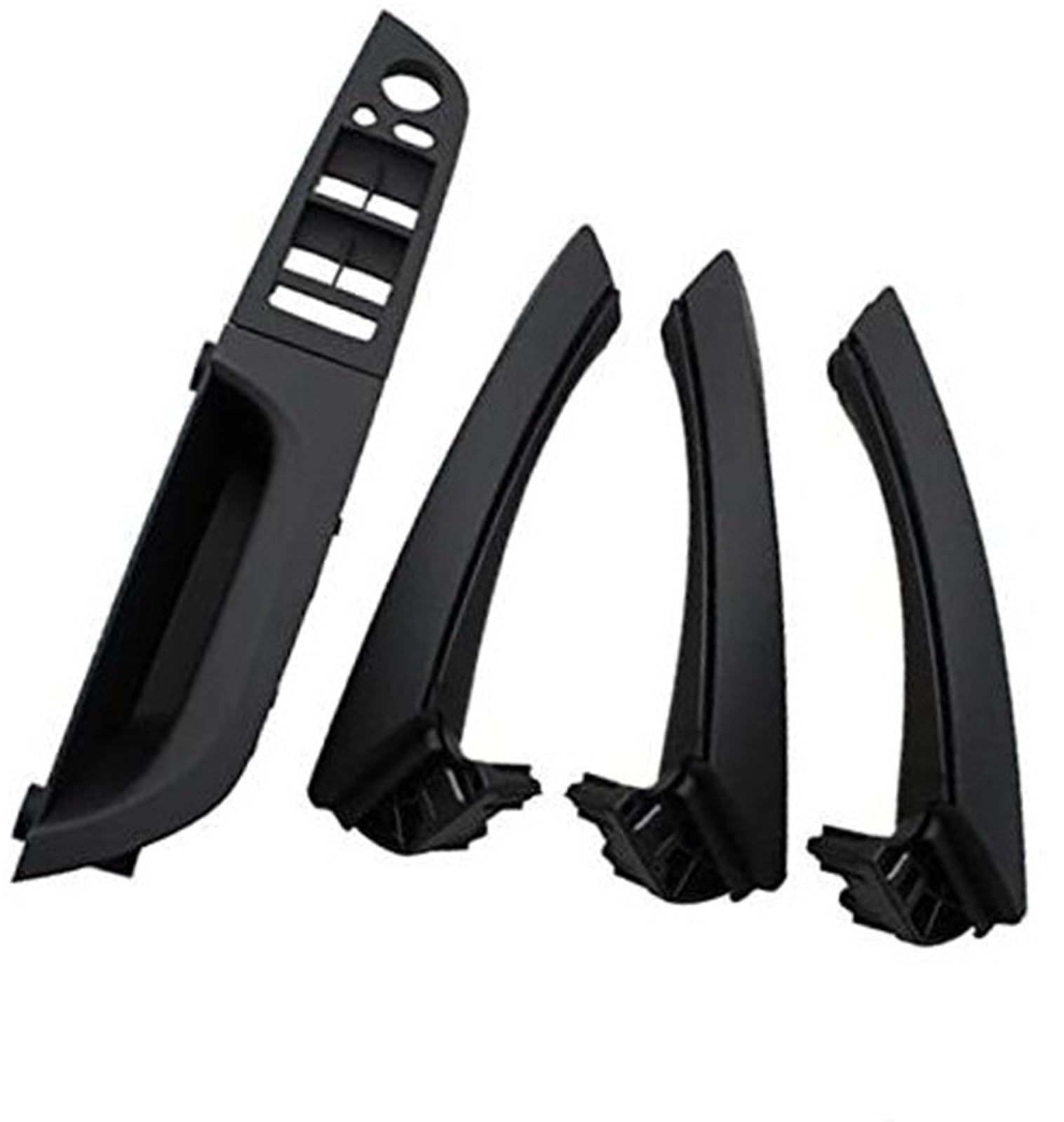 Pexorin LHD Linke Fahrertür-Armlehne, Innentür-Zuggriff, kompletter Satz Ersatz, for, 3er-Serie E90 E91 2004–2012 Auto-Innentürgriff(Black B2 Black) von Pexorin