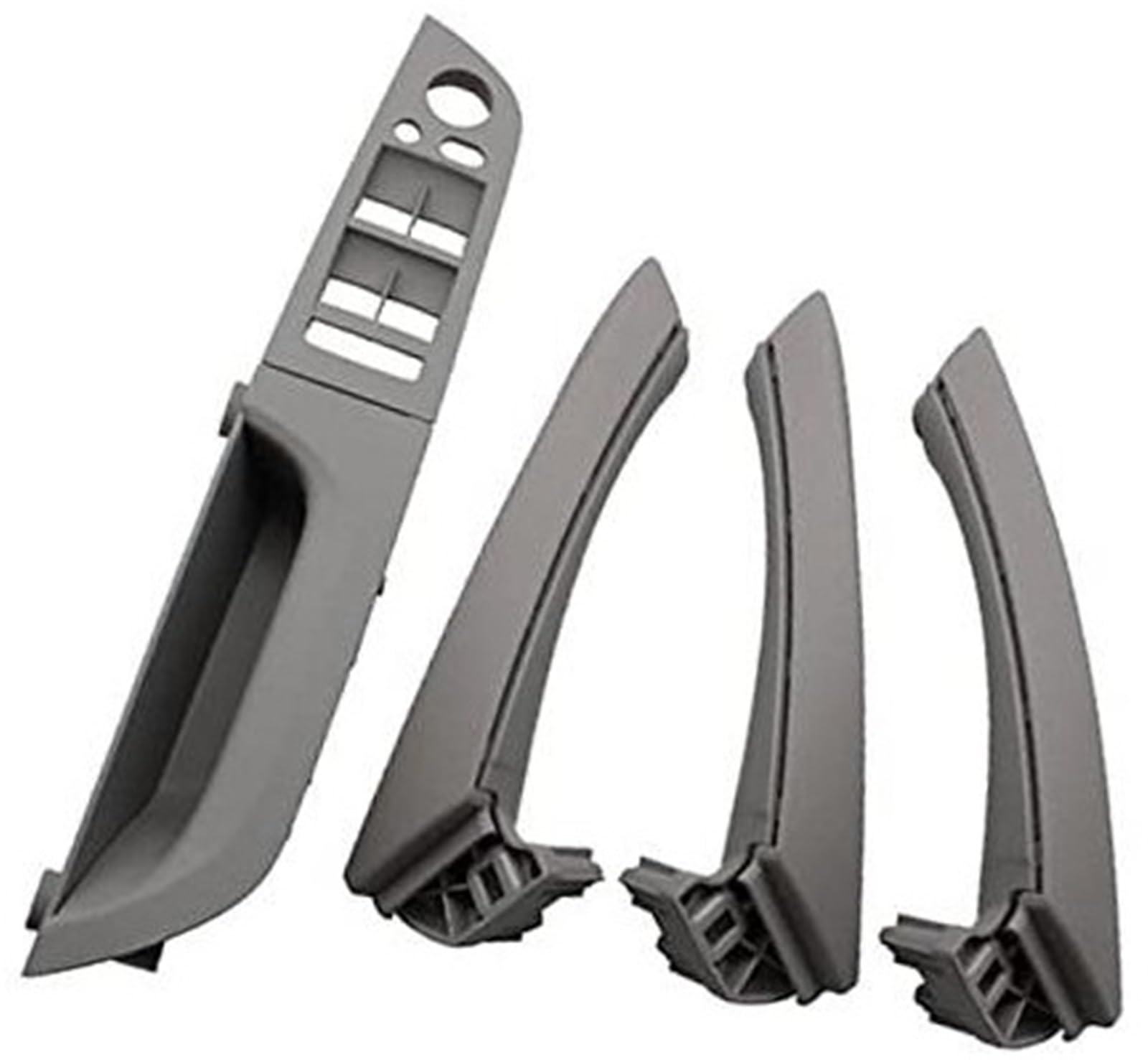 Pexorin LHD Linke Fahrertür-Armlehne, Innentür-Zuggriff, kompletter Satz Ersatz, for, 3er-Serie E90 E91 2004–2012 Auto-Innentürgriff(Black B2 Gray) von Pexorin