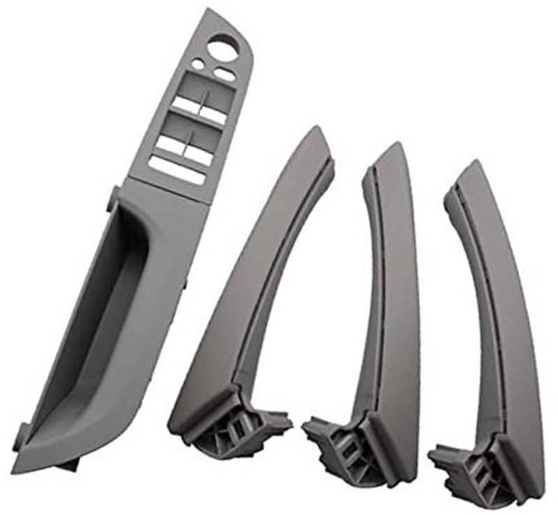 Pexorin LHD Linke Fahrertür-Armlehne, Innentür-Zuggriff, kompletter Satz Ersatz, for, 3er-Serie E90 E91 2004–2012 Auto-Innentürgriff(Black B2 Gray) von Pexorin