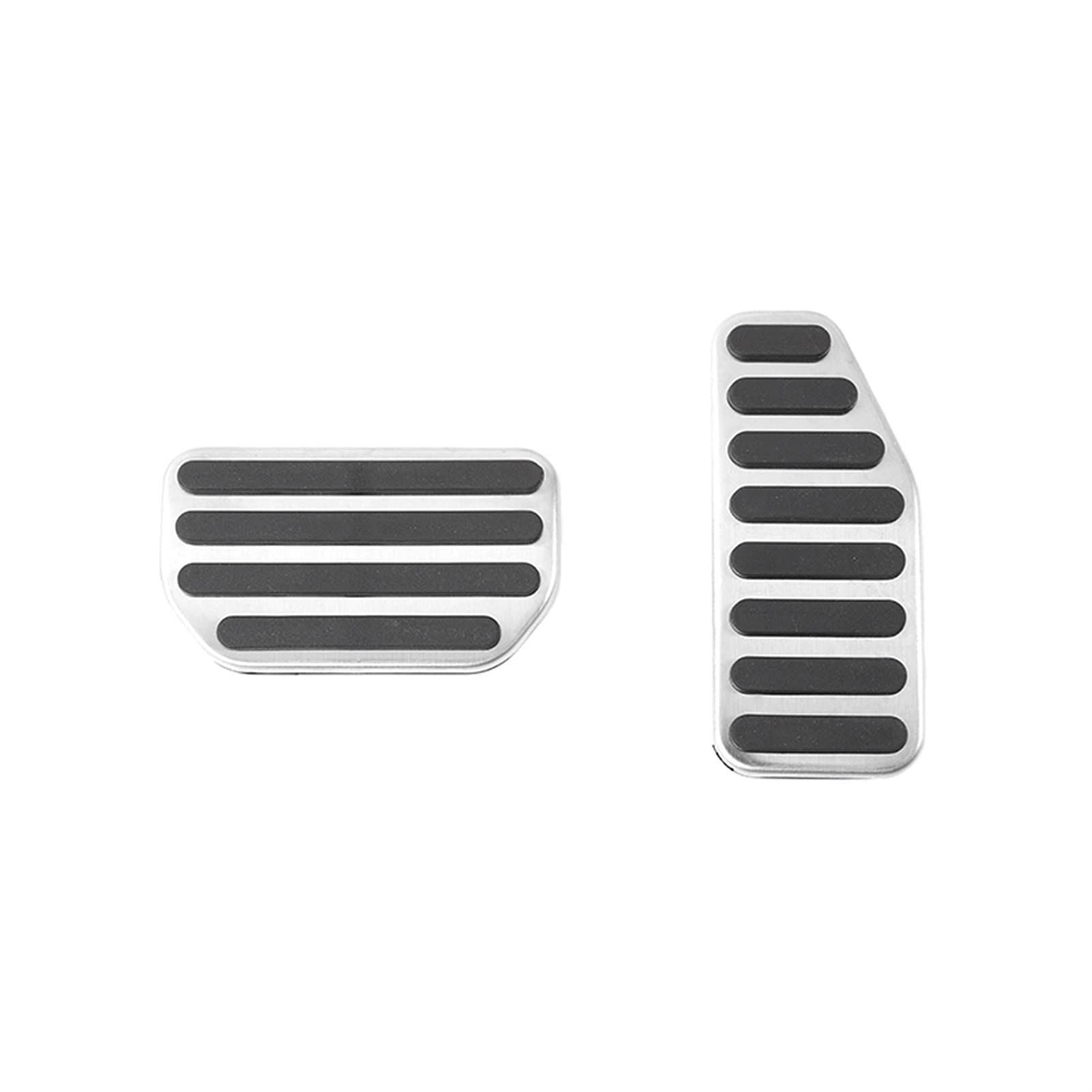 Pexorin Linke Fußstütze Pedal Auto Bremspedal Dekoration Abdeckung Zubehör, for Suzuki, Jimny at, for Suzuki, Jimny 2019 2020(Gas Brake Pedal) von Pexorin