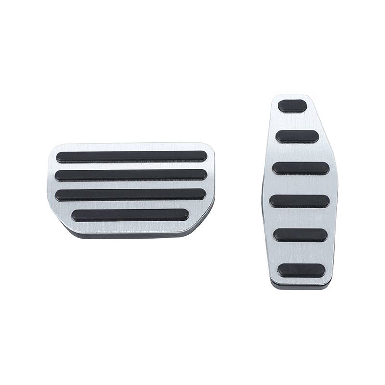 Pexorin Linke Fußstütze Pedale Auto Bremspedal Abdeckung Jimny, for Suzuki, Jimny 2010-2022 Zubehör(2pcs Automatic A) von Pexorin
