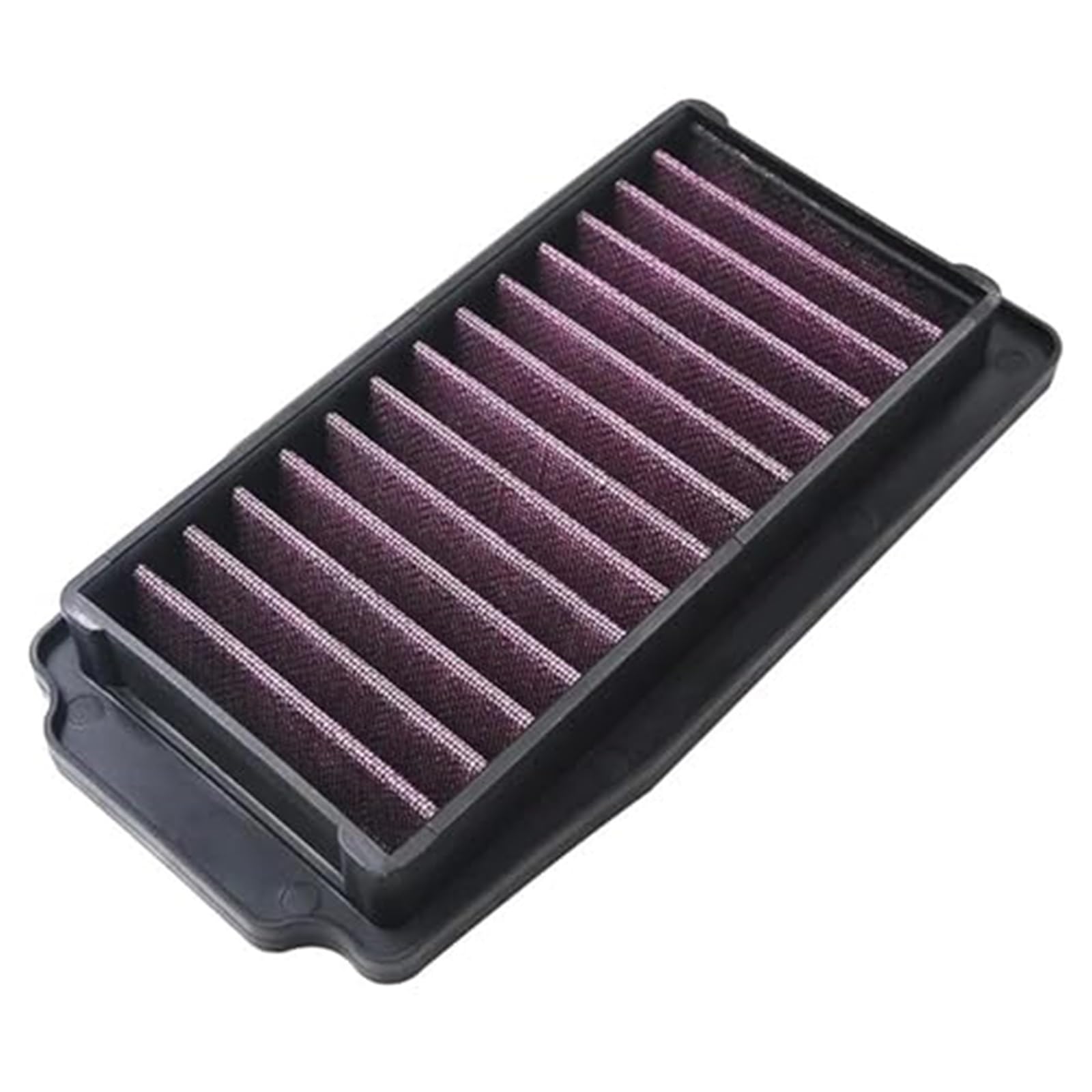 Pexorin Motorrad-Motor-Luftfilterreiniger, Luftansaugfilterelement, for GW250 Inazuma DL250A V-Strom GSX250 RA GSXR250 Motorrad-Luftfilter(Black Type 1) von Pexorin
