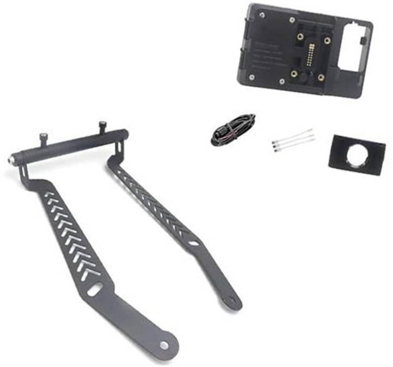 Pexorin Motorrad-Telefonhalterung, for Cyclone RT3 RT 3 Erweiterungsständer Multifunktions-Querstange Motorrad-Telefon GPS-Halterung Navigationshalterung Kabelloses USB-Laden Motorrad-Telefonhalterung von Pexorin