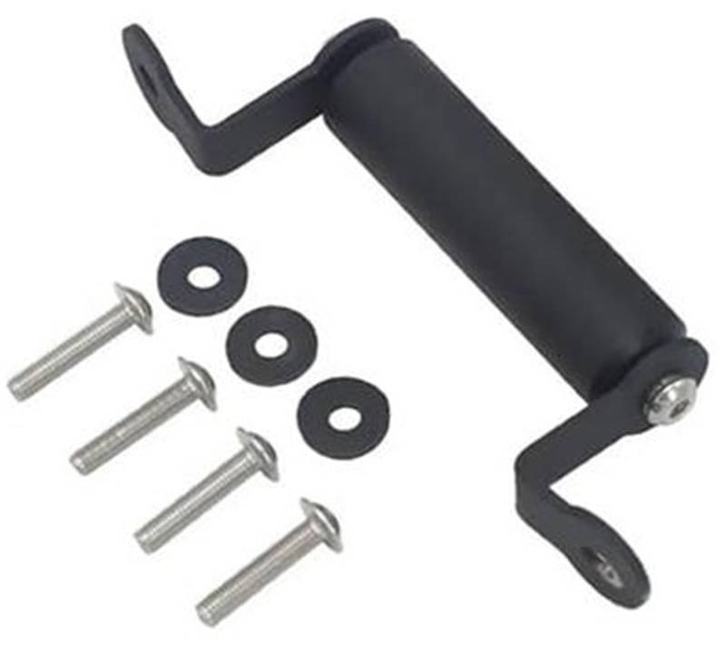 Pexorin Motorrad-Telefonhalterung, for TRACER700, for Tracer 700 2020 2021 Motorrad-Ständerhalter Handy GPS USB Kabelloses Laden Navigationshalterung Motorrad-Telefonhalterung(Black 22mm Stand) von Pexorin