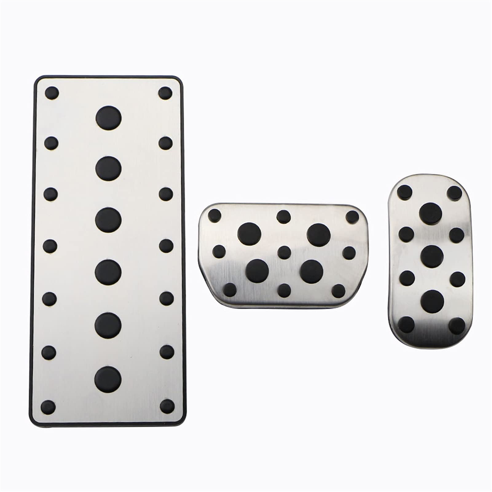 Pexorin Pedalplatte, Kupplung, Gas, Bremspedal, Innenzubehör, for Toyota, C-HR CHR 2016–2019, Auto-Gaspedal, Öl-Fußstütze(3Pcs with Rest Pedal) von Pexorin