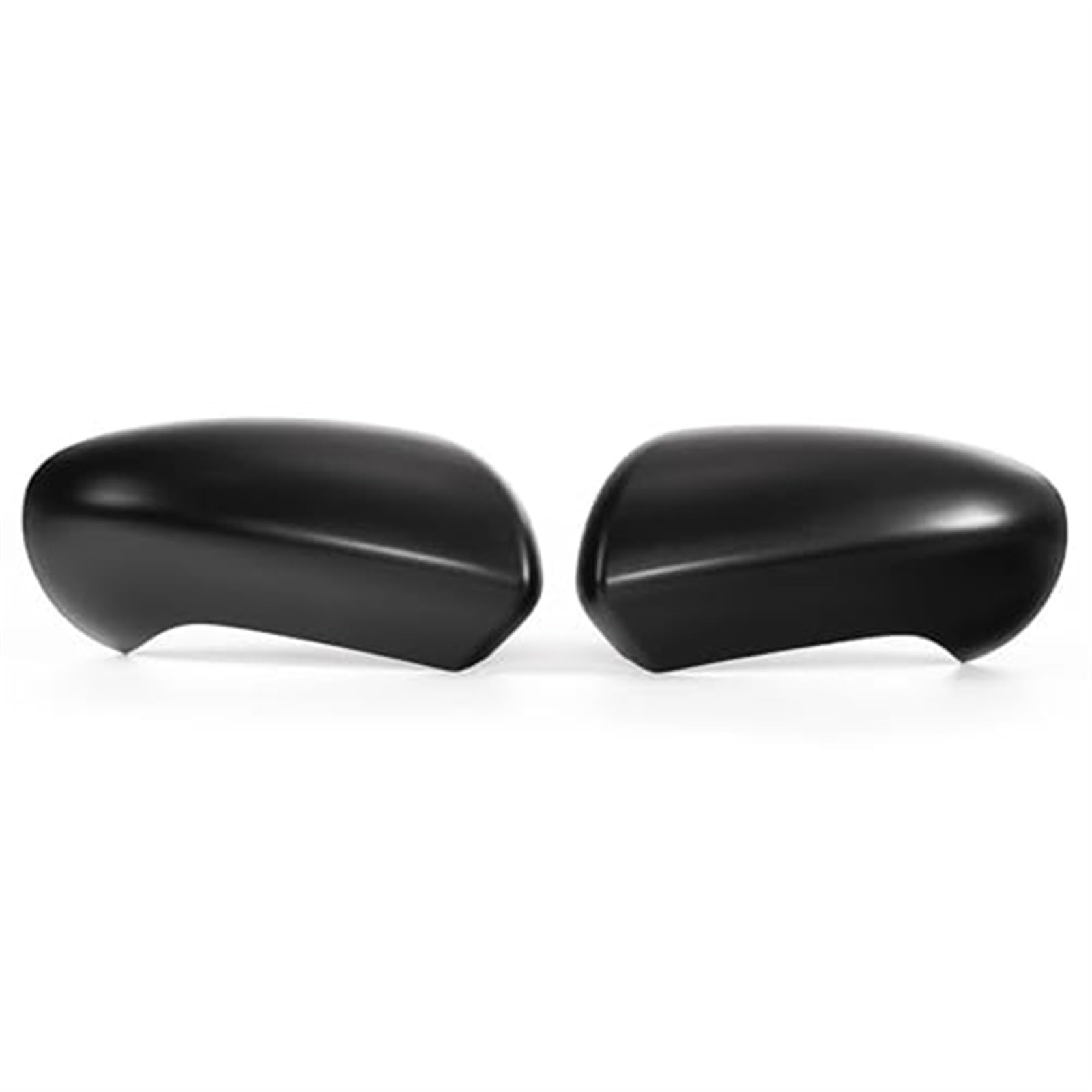 Pexorin Rhyming Rückspiegelabdeckung Schwarze Außenspiegelkappen Zierleisten Auto-Außenzubehör, for Nissan, for Qashqai, 2007-2014 Außenspiegel Ersatzteile Auto-Außenspiegelabdeckung(Black 1 Pair) von Pexorin