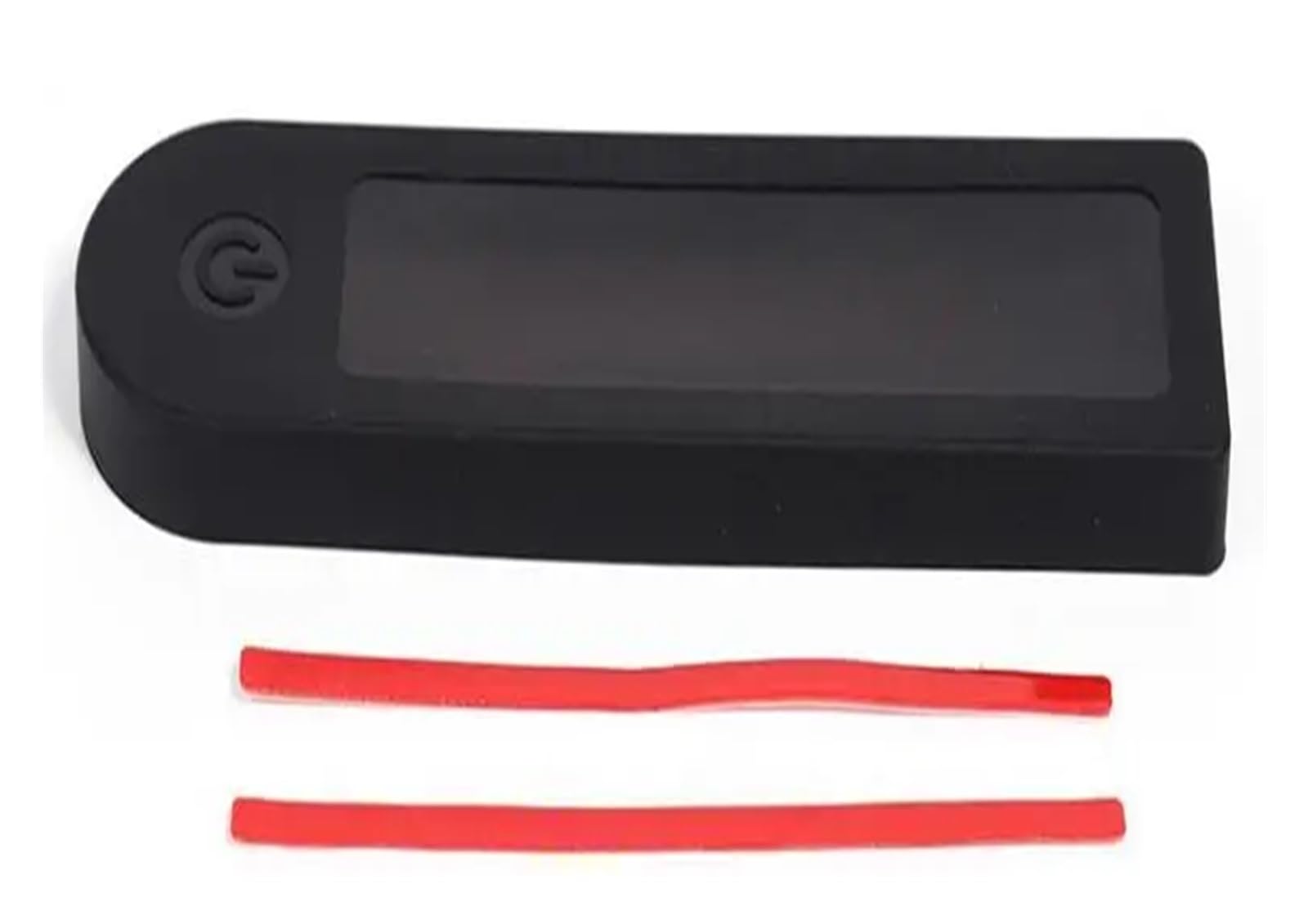 Pexorin Rollerteile wasserdichte Display-Silikonabdeckung mit 2 Klebebändern, for M365/Pro/Essential/1S/Pro2Elektroroller-Zubehör Display für Elektroroller(Black) von Pexorin